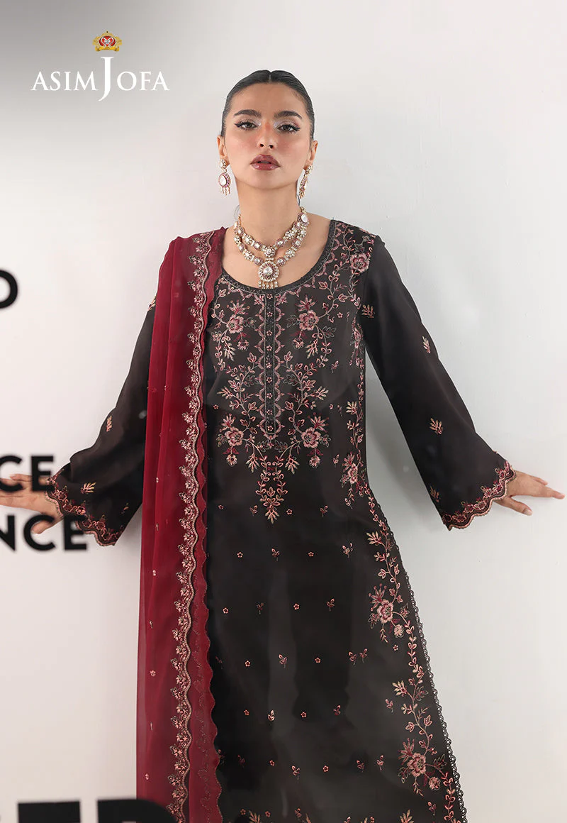 En Vogue By Asim Jofa Unstitched 3 Piece Formals Collection-AJUEV-01 - Image 3
