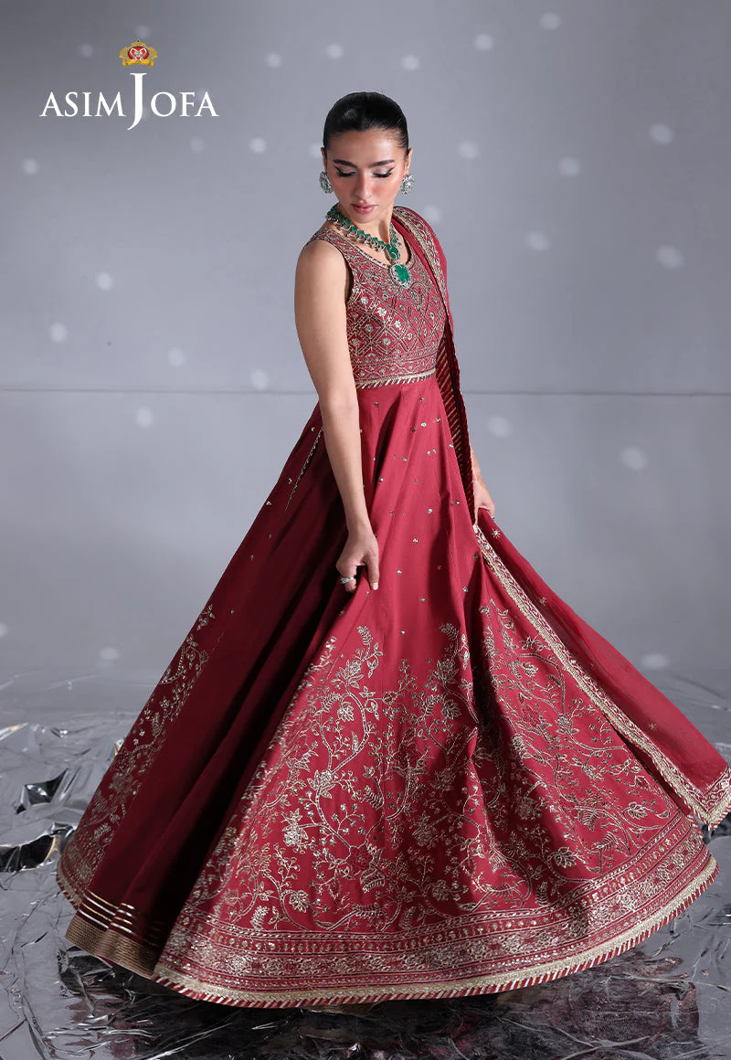 En Vogue By Asim Jofa Unstitched 3 Piece Formals Collection-AJUEV-07 - Image 3