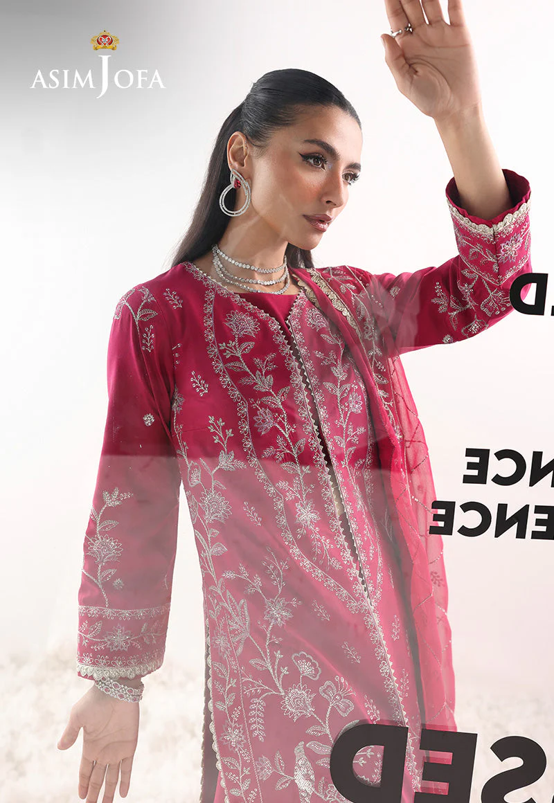 En Vogue By Asim Jofa Unstitched 3 Piece Formals Collection-AJUEV-15 - Image 5