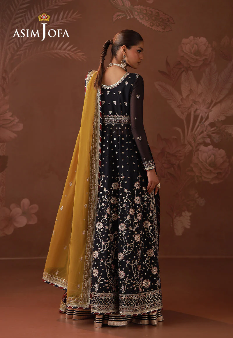 Zari By Asim Jofa Unstitched 3 Piece Festive Formals Suit-AJULD-01 - Image 3