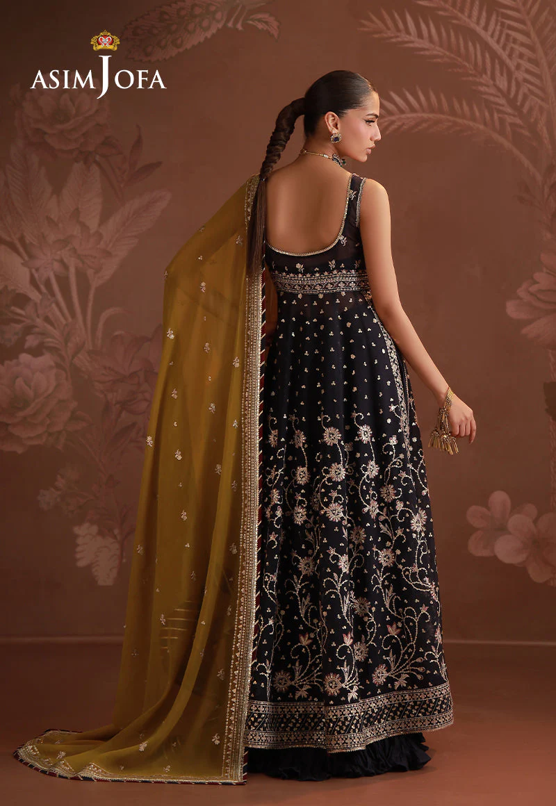 Zari By Asim Jofa Unstitched 3 Piece Festive Formals Suit-AJULD-01 - Image 7