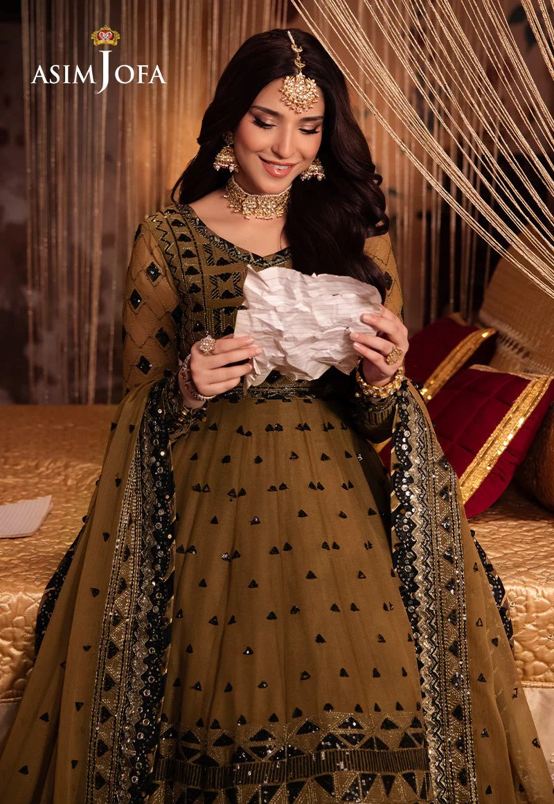 Asim Jofa Designers Limited Edition Ajyvd-06 Embroidered Stitched 3 Pcs - Image 7