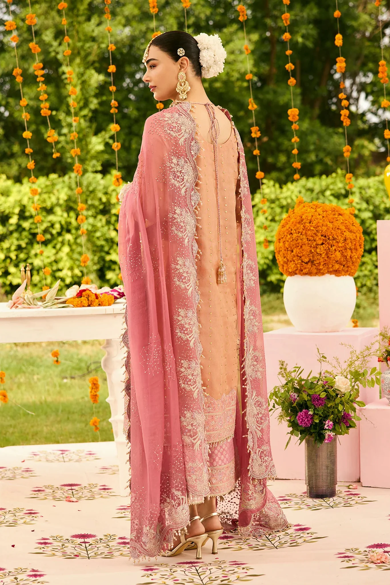Shehnai By Alizeh Unstitched 3 Piece Festive Formals Colection'2025-Af-Zn-2218-Sitara - Image 4