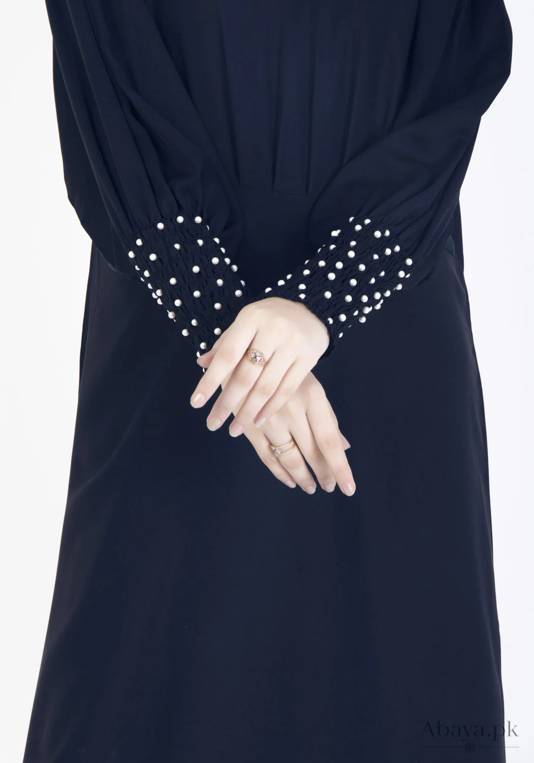 Abaya.Pk ALVINA BLUE ABAYA - Image 6