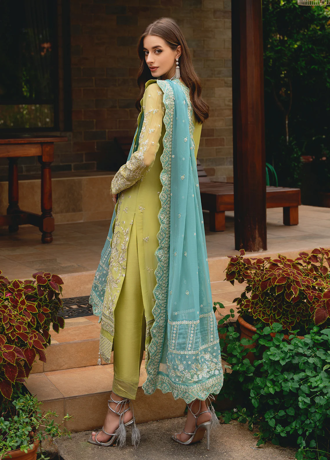 Gulaal Unstitched 3 Piece Luxury Emb Pret Suit-Amary (GL-EP-2024-17) - Image 2