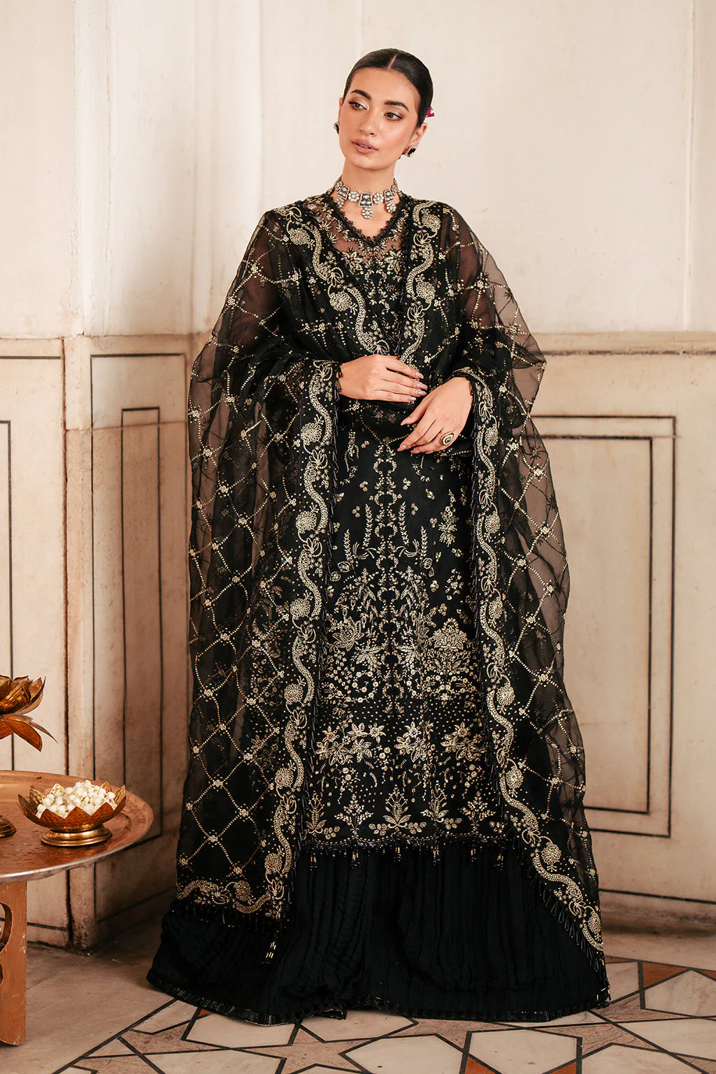 Silsila By Meeral Unstitched 3 Piece Formals Suit-Amaya - Image 6