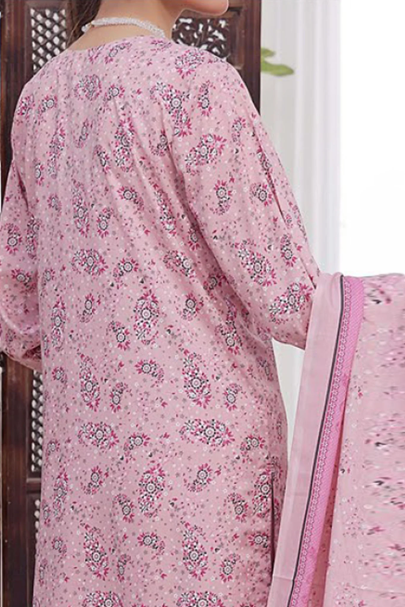 Amna Khadija Unstitched 3 Piece Wrinkle Free Prints Vol-25 Suit-WFP-1152-C - Image 3