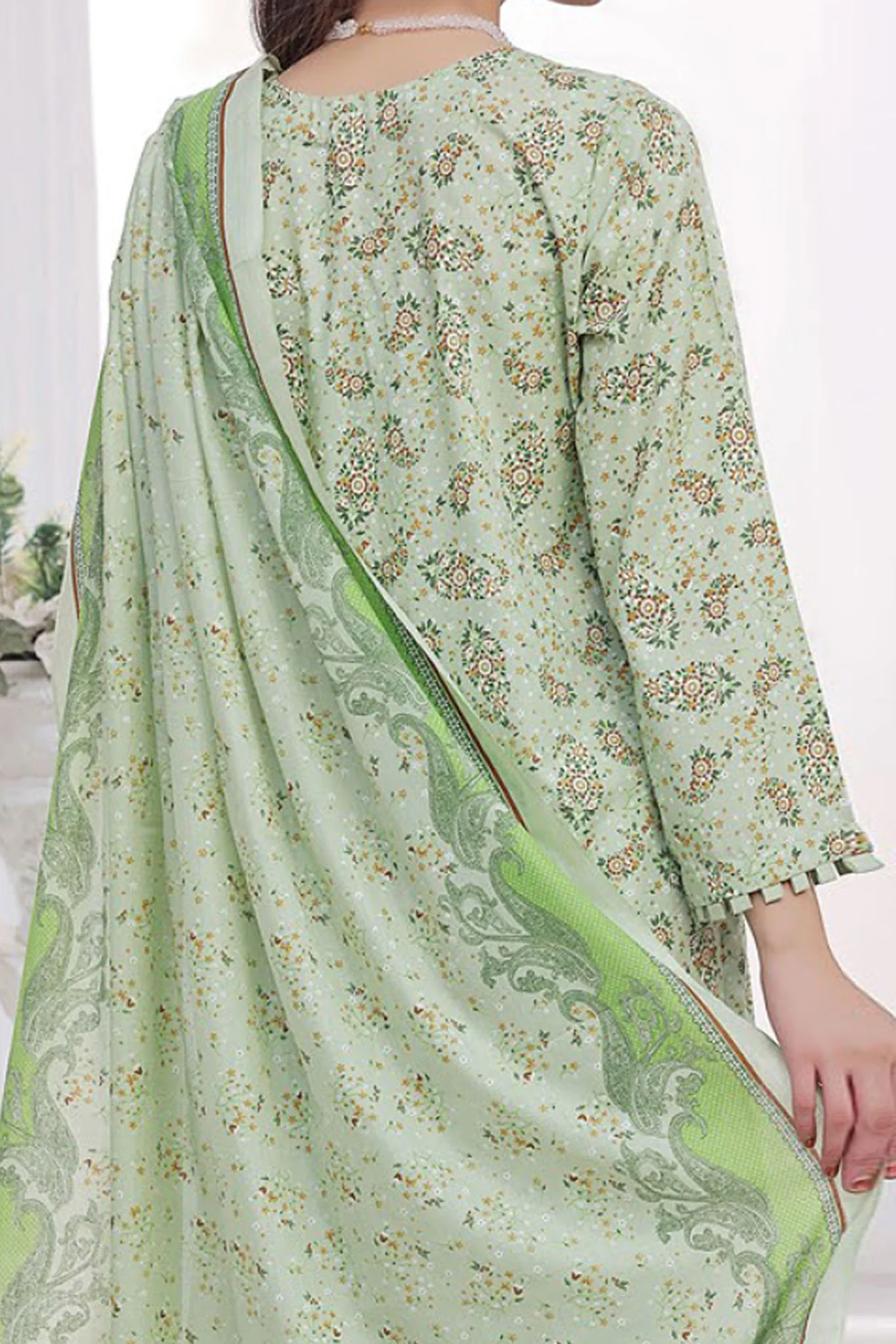 Amna Khadija Unstitched 3 Piece Wrinkle Free Prints Vol-25 Suit-WFP-1152-D - Image 3