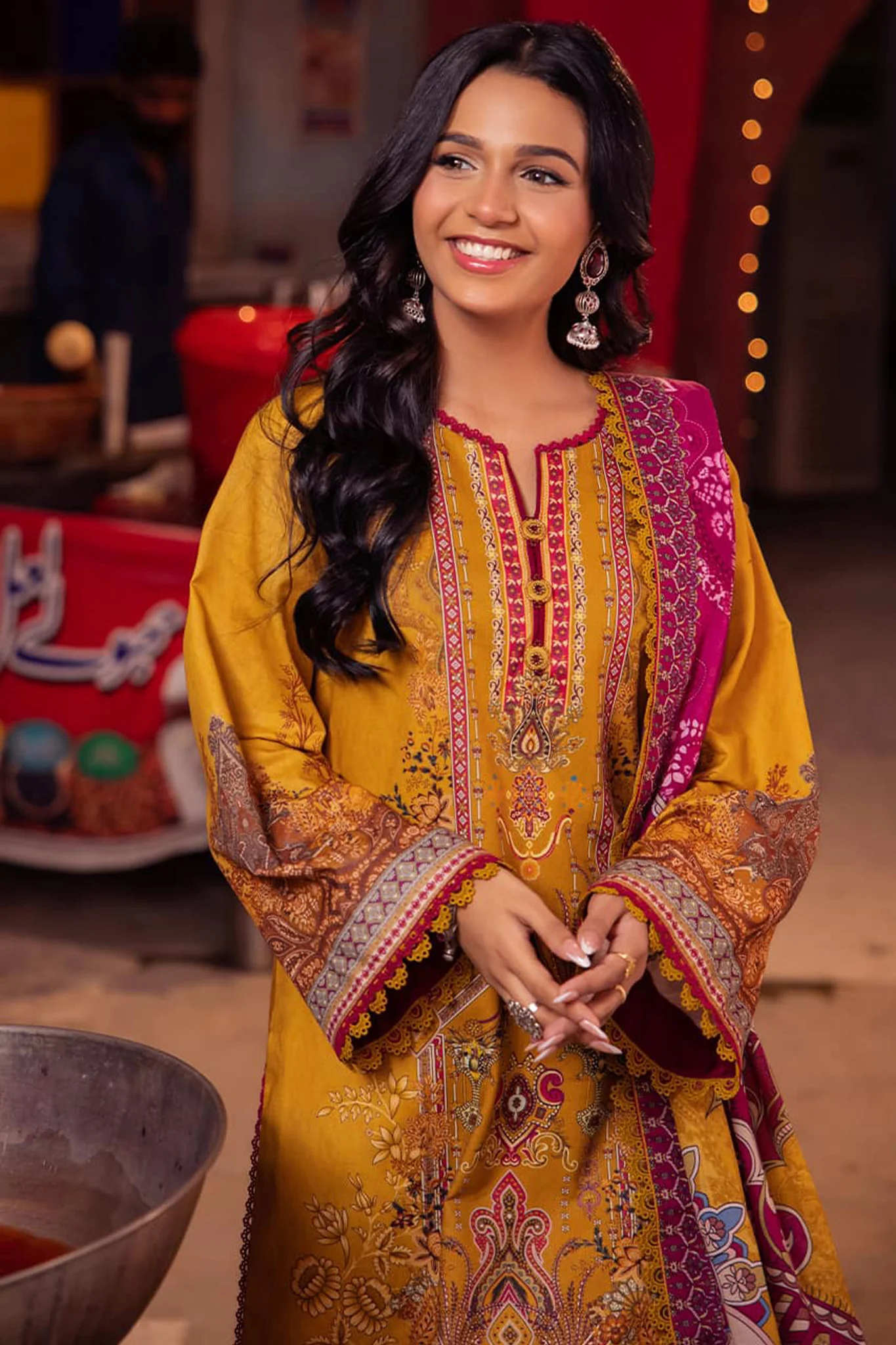 Asim Jofa Prints Unstitched 3 Piece Digital Lawn Drop-05 Suit-AJEL-02 - Image 3