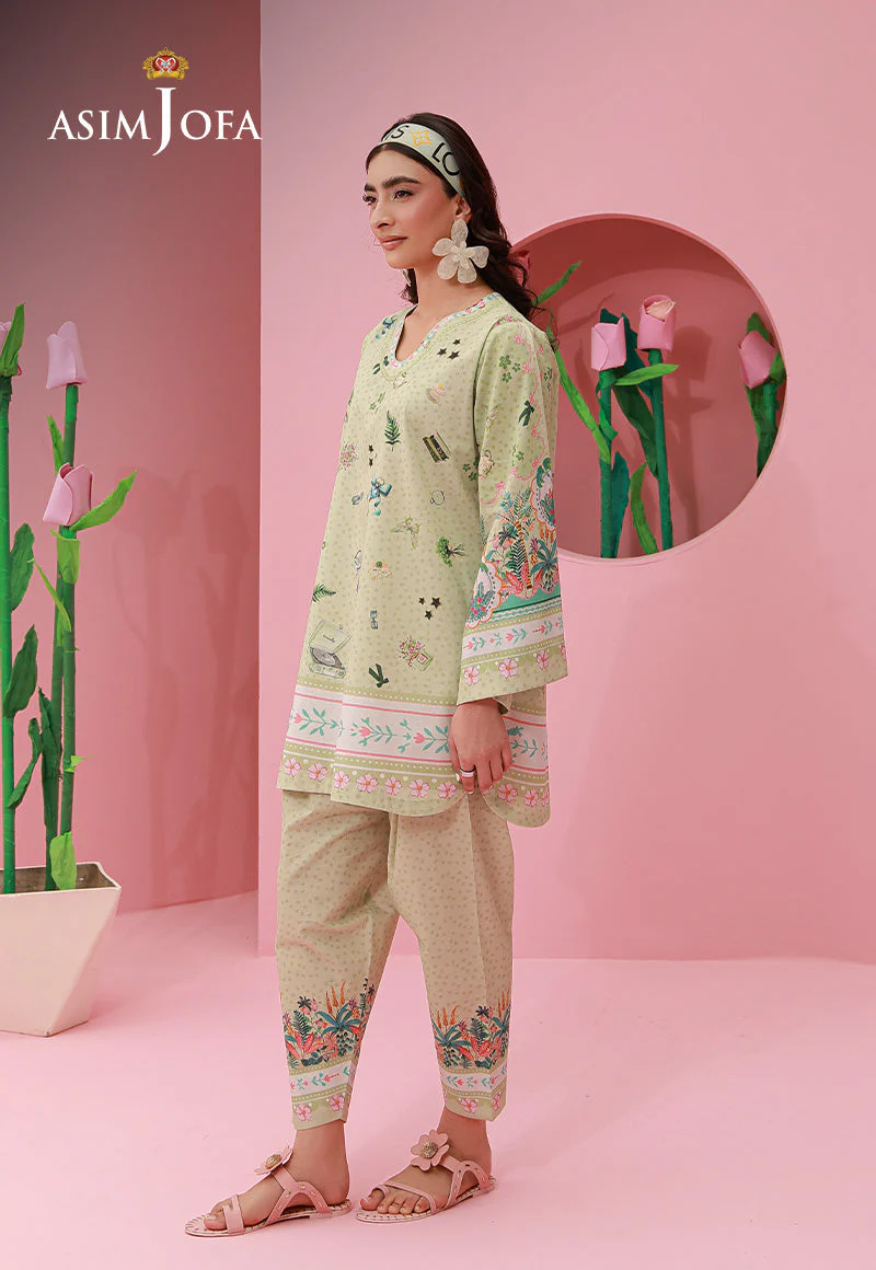 Asim Jofa Stitched 2 Piece Printed Lawn Ramadan Edit-AJPB-269 - Image 3