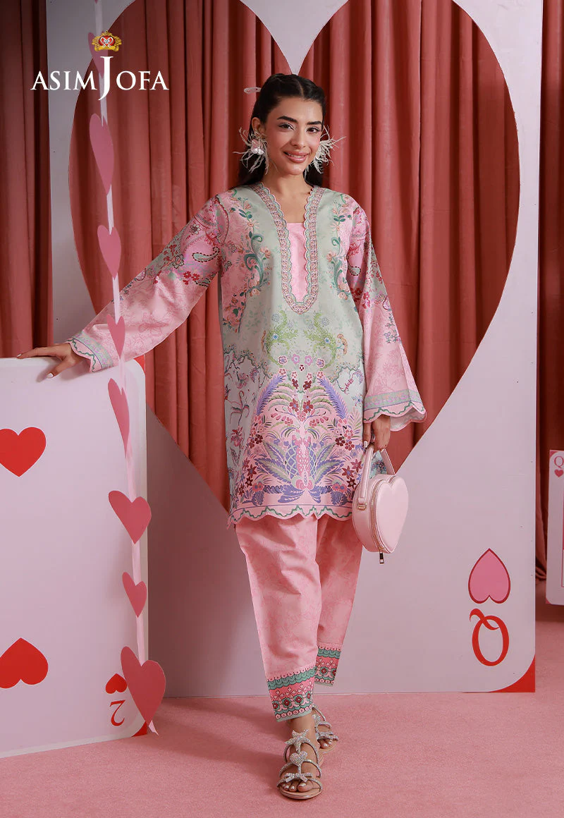 Asim Jofa Stitched 2 Piece Printed Lawn Ramadan Edit-AJPB-271 - Image 7