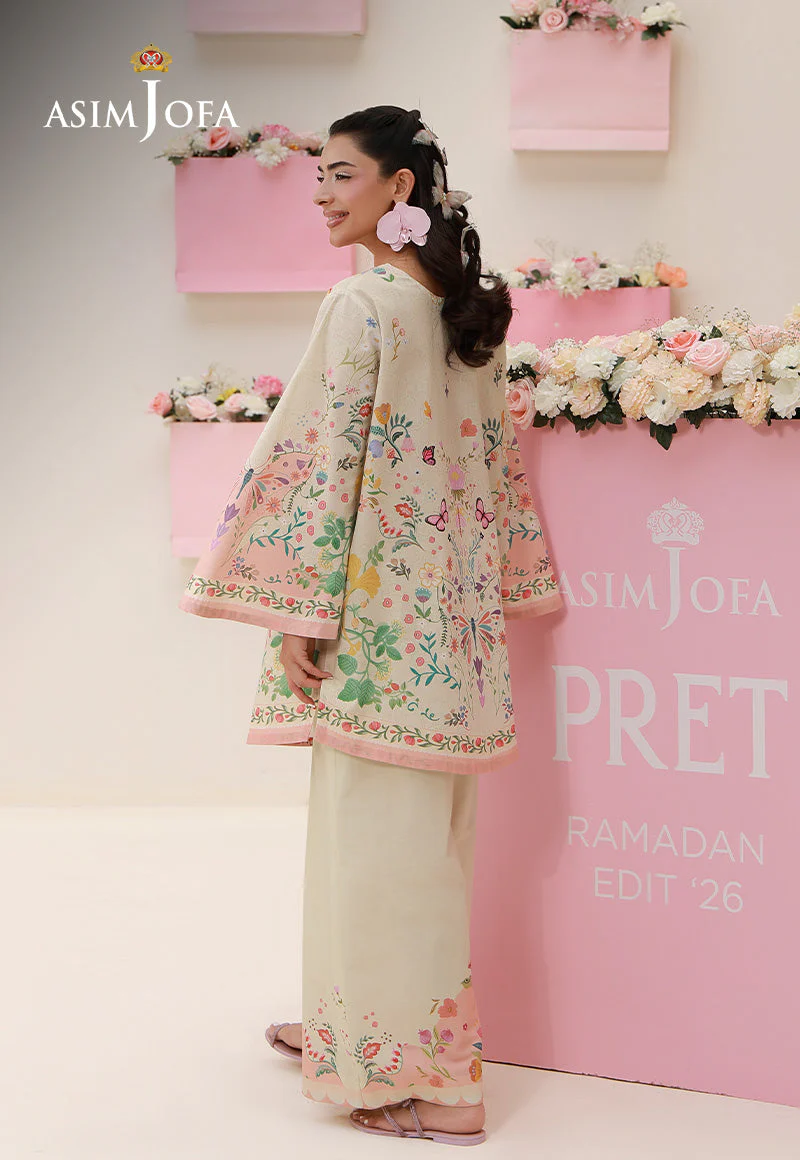 Asim Jofa Stitched 2 Piece Printed Lawn Ramadan Edit-AJPB-280 - Image 4