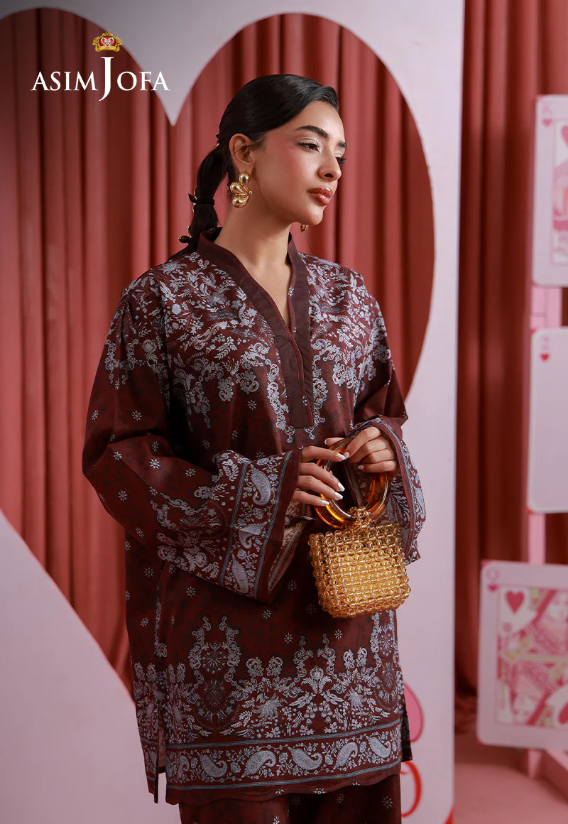 Asim Jofa Stitched 2 Piece Printed Lawn Ramadan Edit-AJPB-308 - Image 4