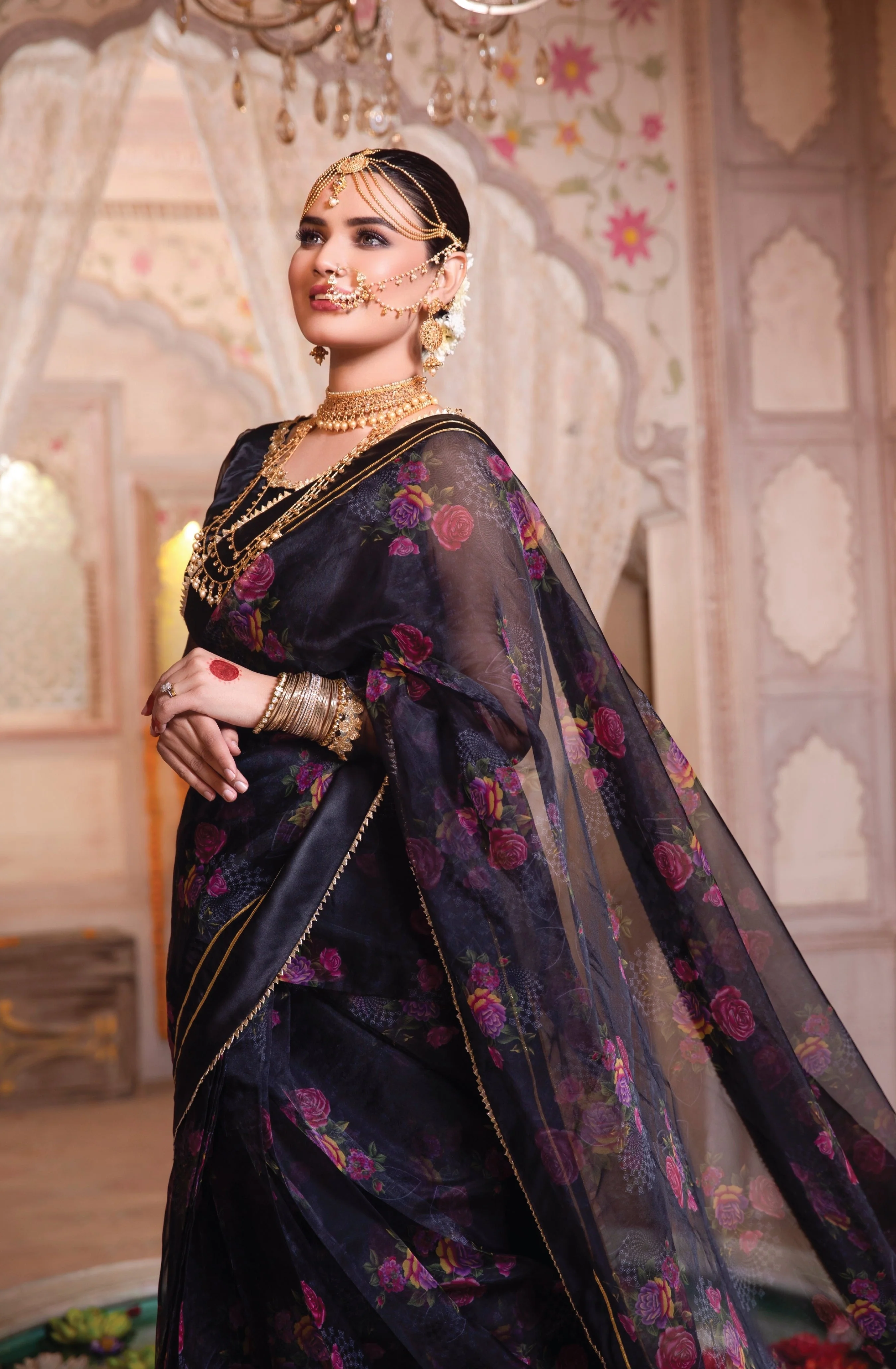 Saree By Asma & Sidra Stitched Formals Suit-AFSAANA - Image 4