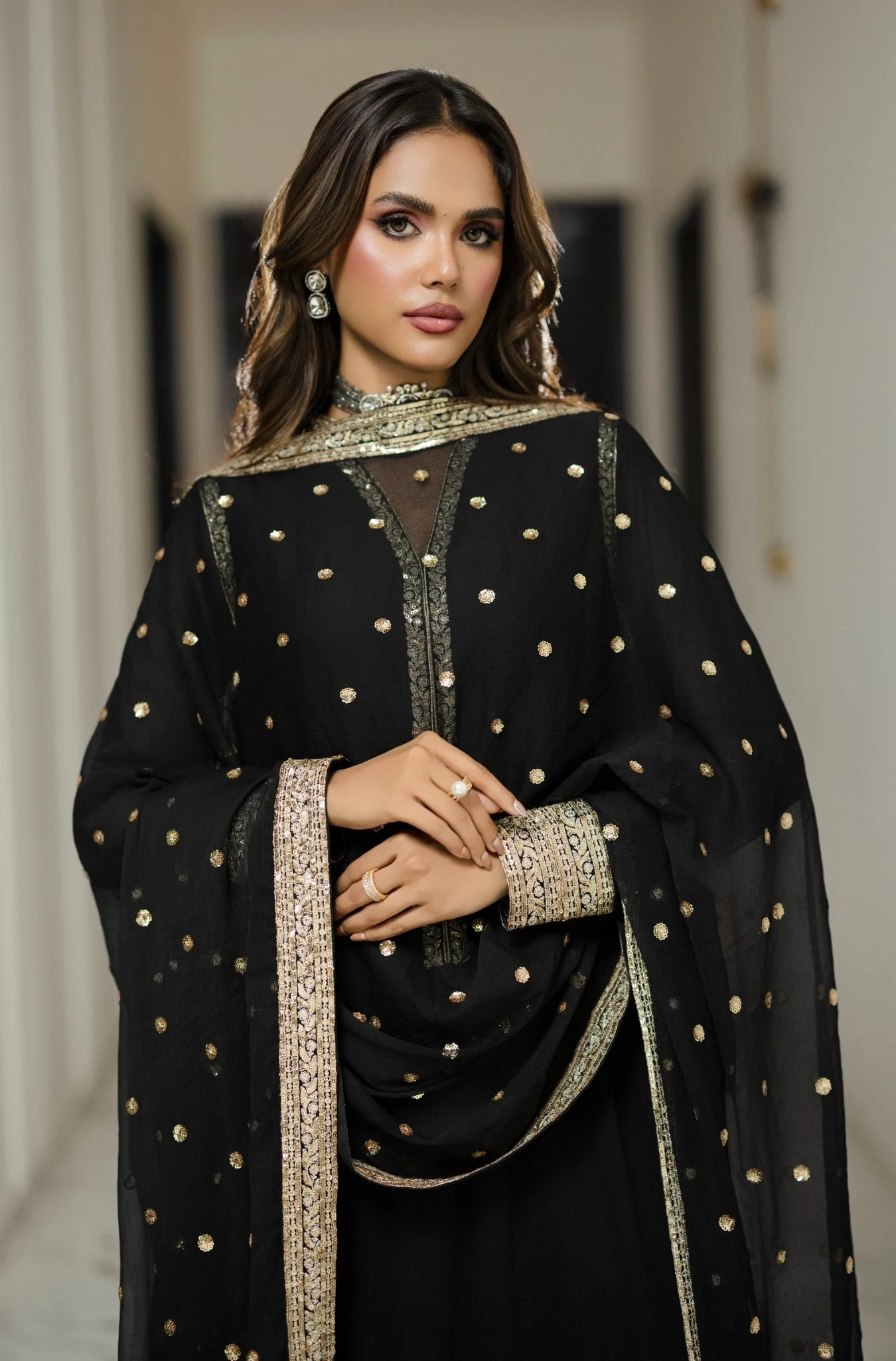 the Divine Treasure By Asma & Sidra Stitched Formals Suit-Boss Lady - Image 2