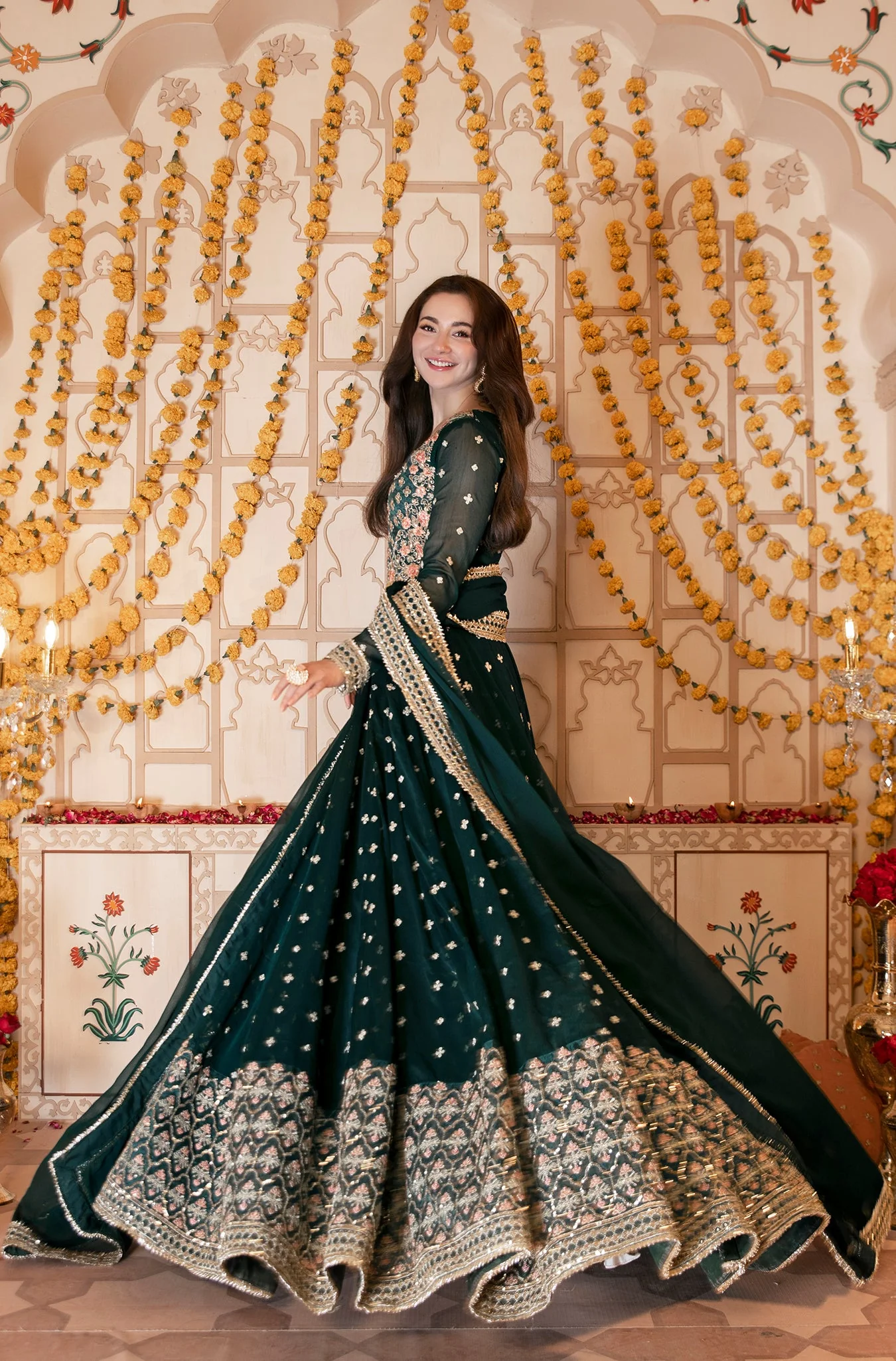 Hania Amir Edit By Asma & Sidra Stitched Formals Suit-Fairy Princess - Image 2