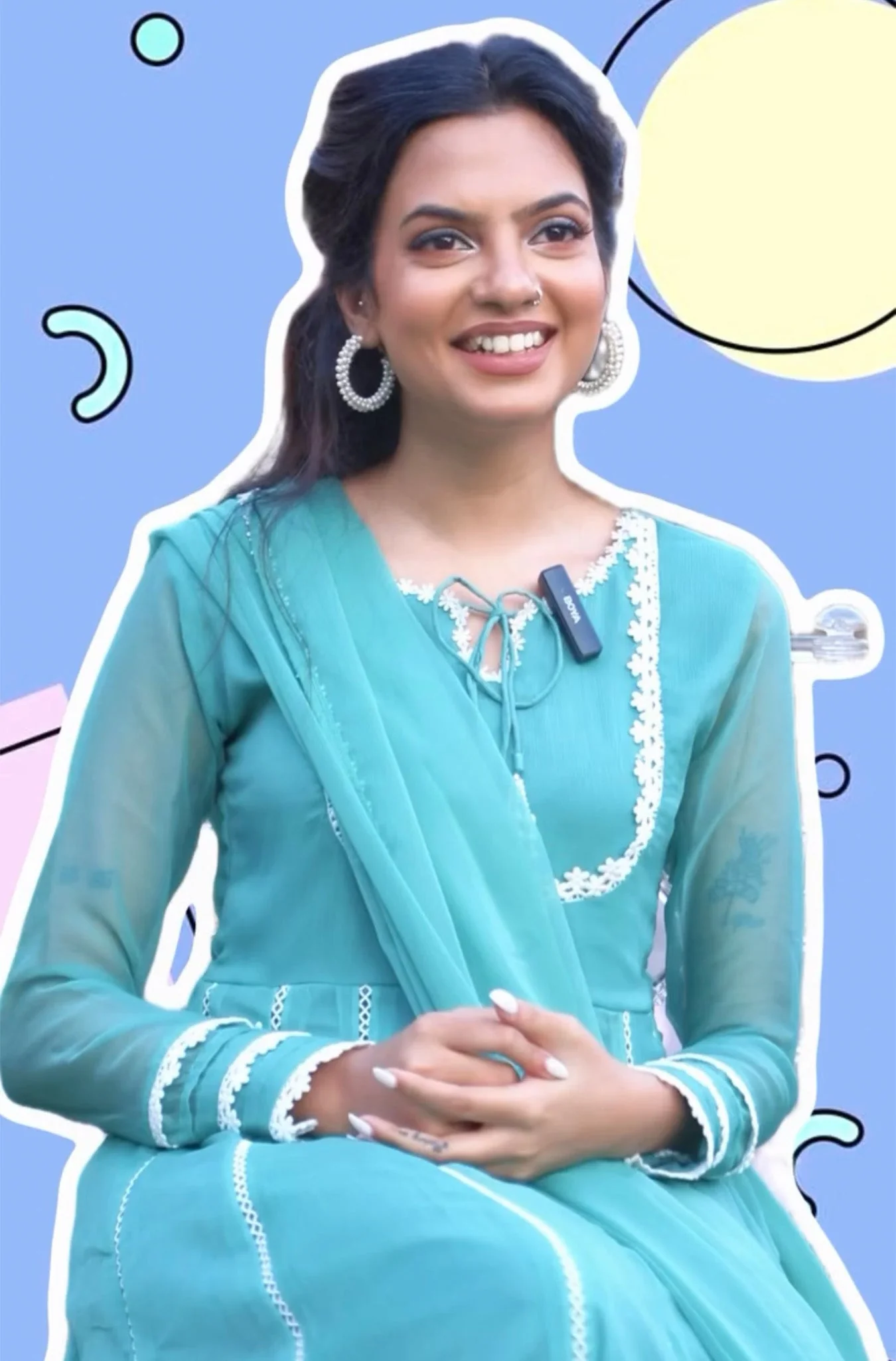 Kalidaar Frocks By Asma & Sidra Stitched Formals Suit-Janica Tessa - Image 2