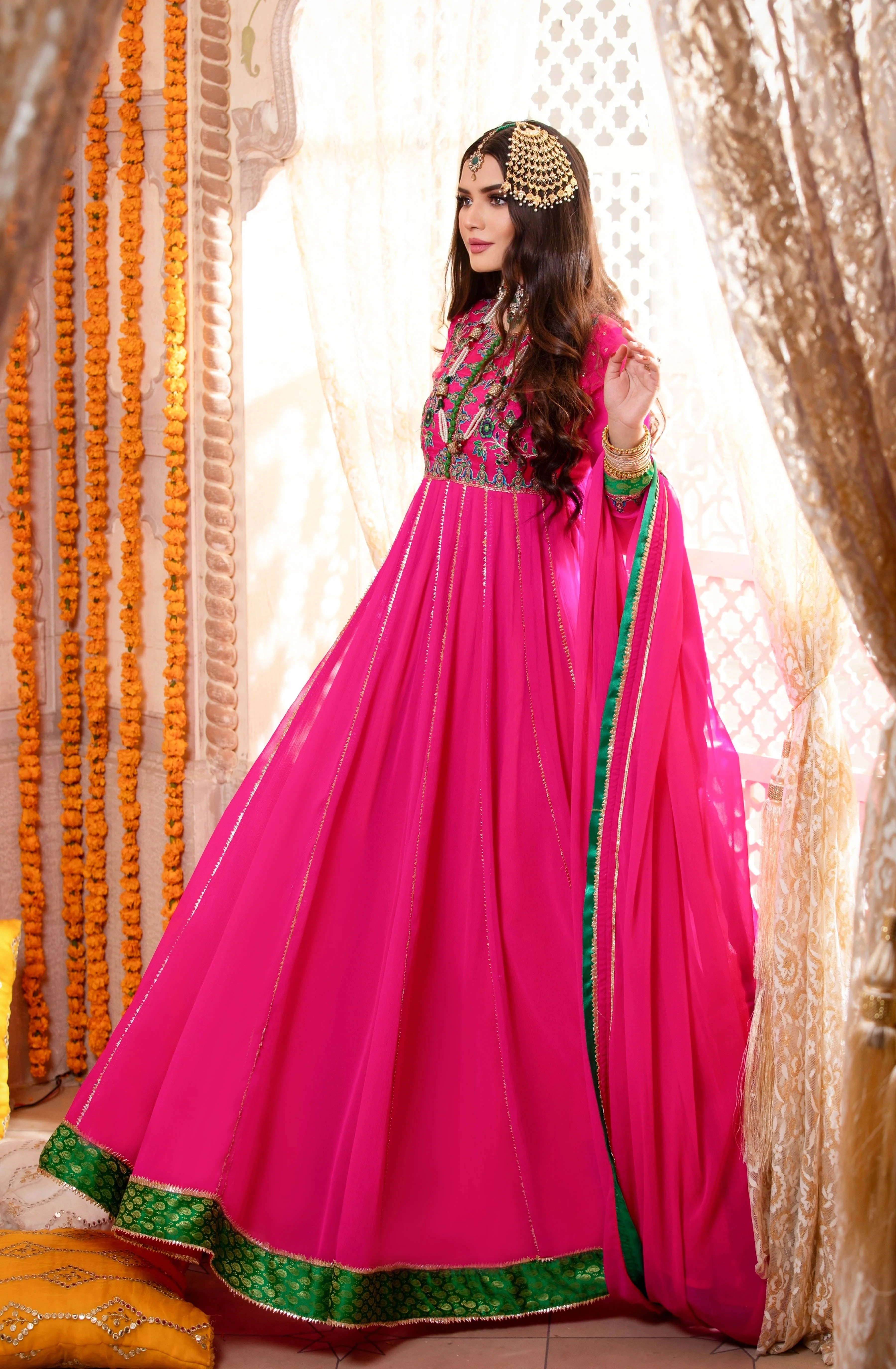 Kalidaar Frocks By Asma & Sidra Stitched Formals Suit-Maha Rani - Image 2