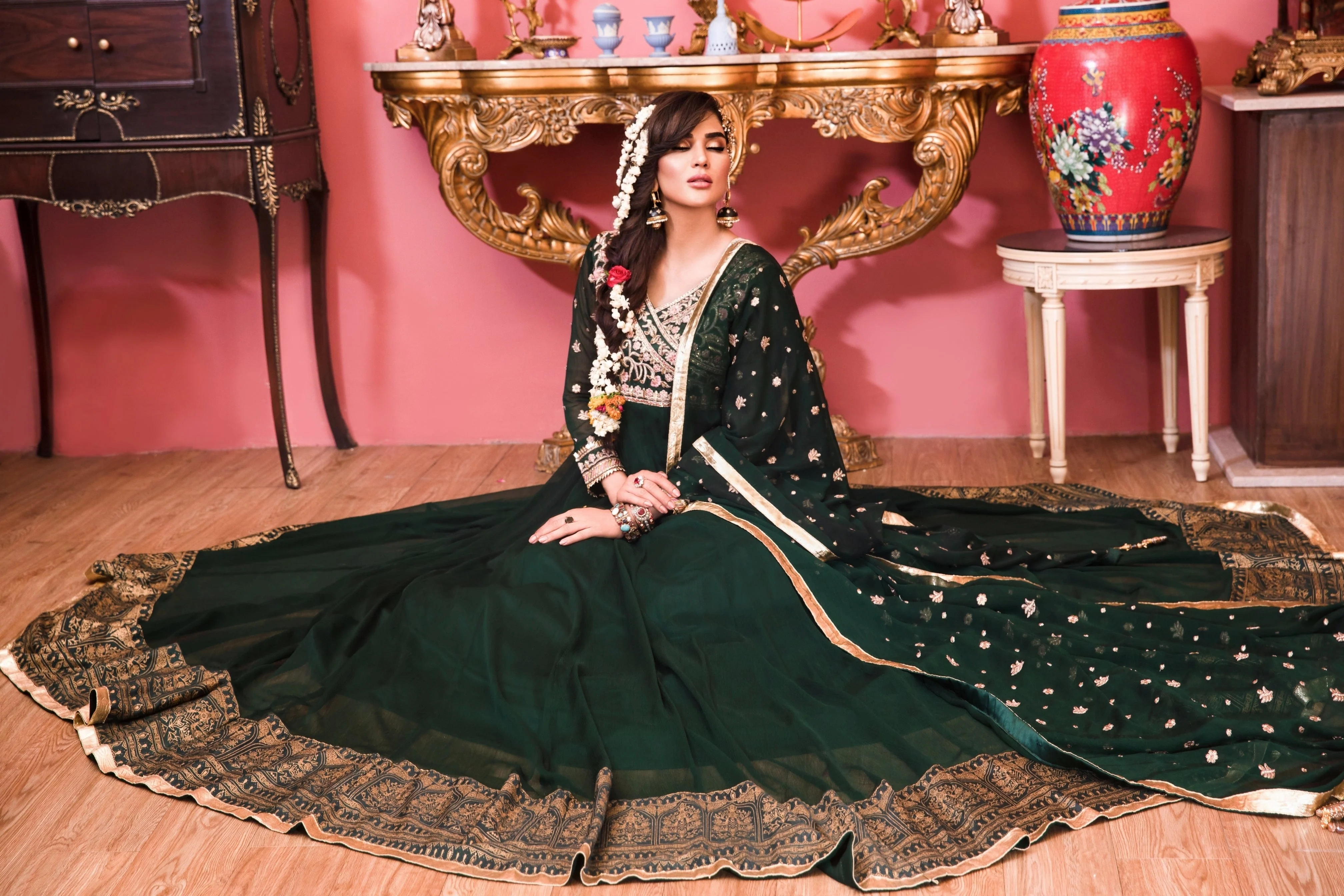 Kalidaar Frocks By Asma & Sidra Stitched Formals Suit-Naz-Neen - Image 5