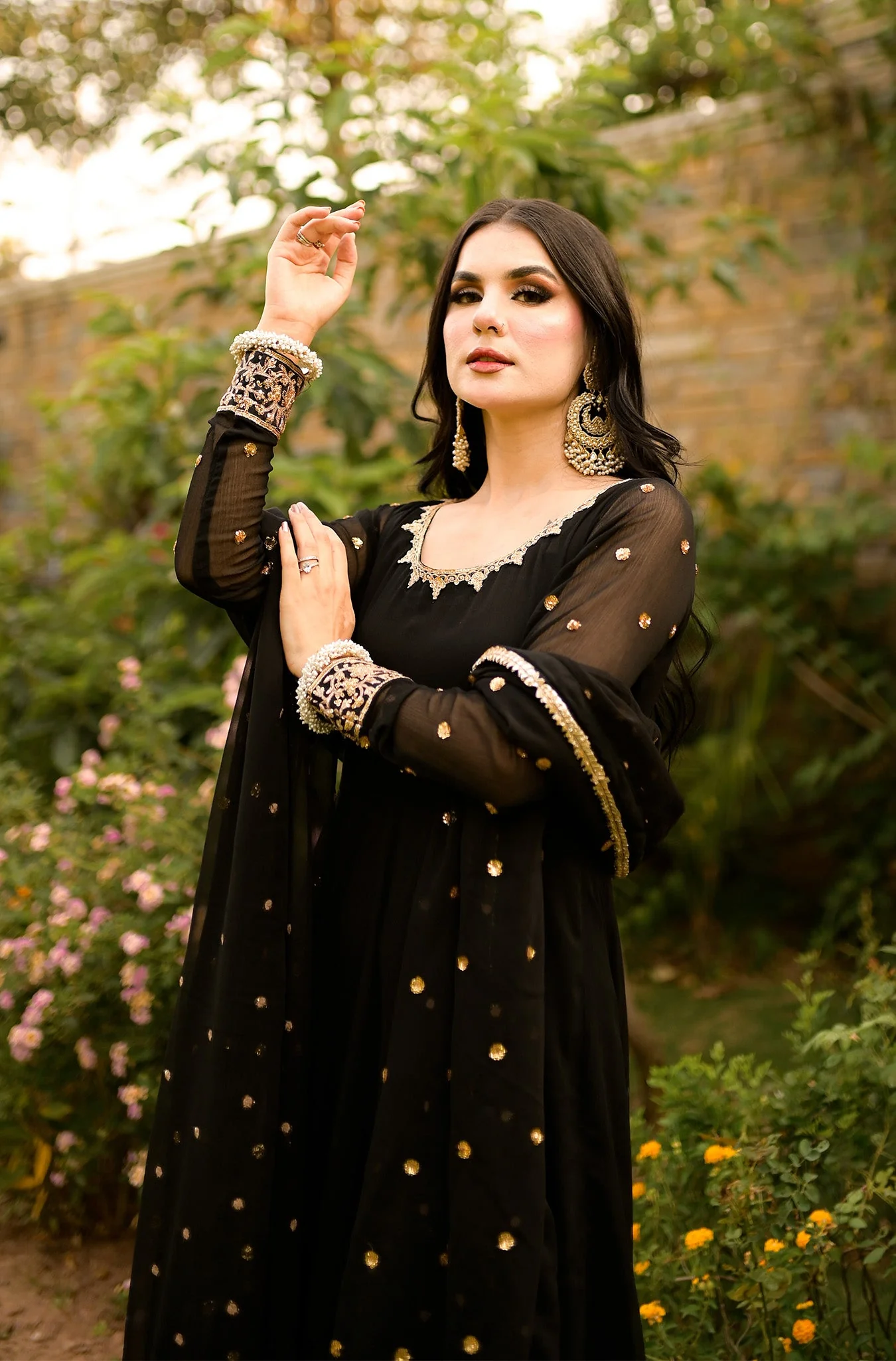 Kalidaar Frocks By Asma & Sidra Stitched Formals Suit-Nimrah Shah - Image 5