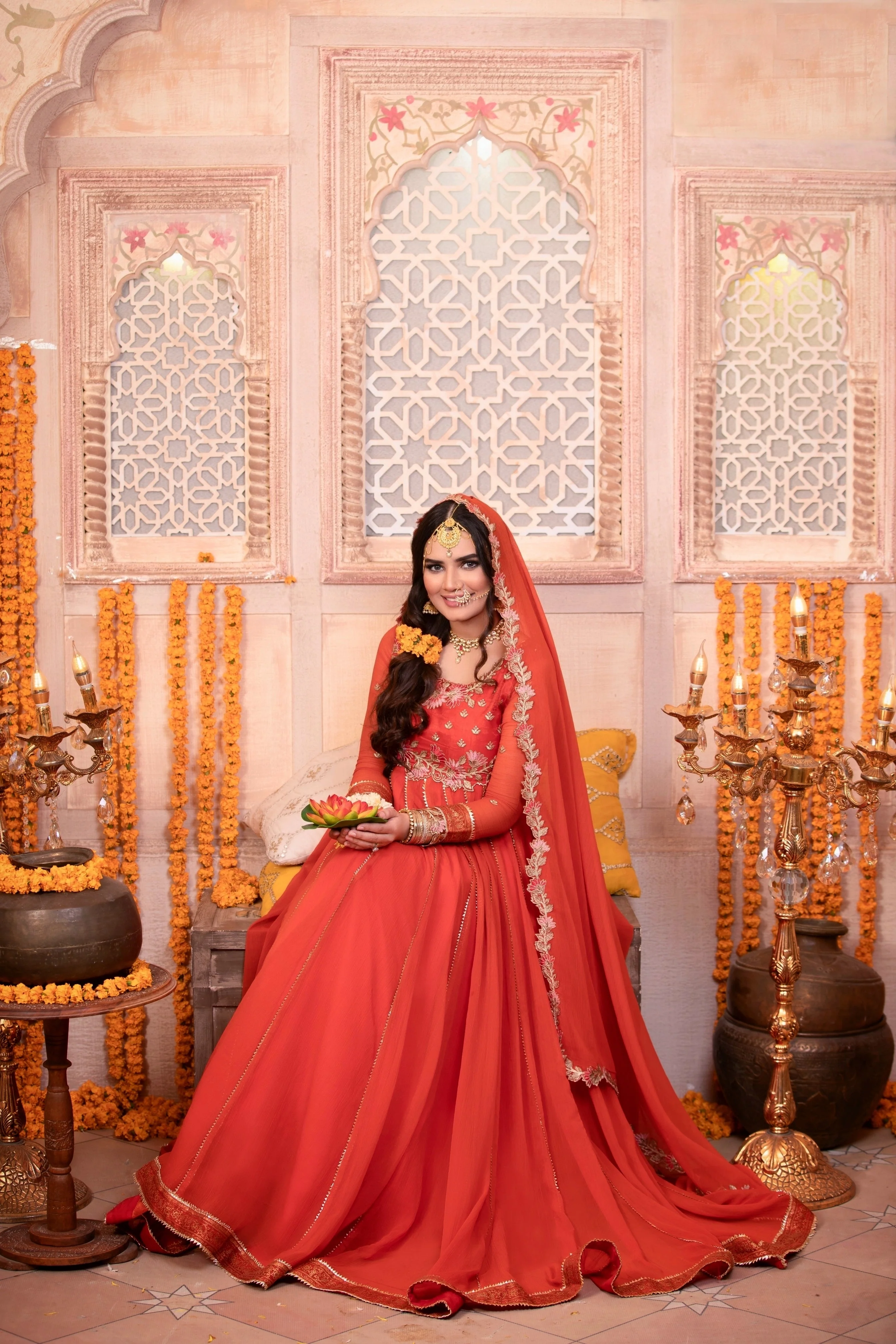 Kalidaar Frocks By Asma & Sidra Stitched Formals Suit-RANG-E-HINA - Image 2