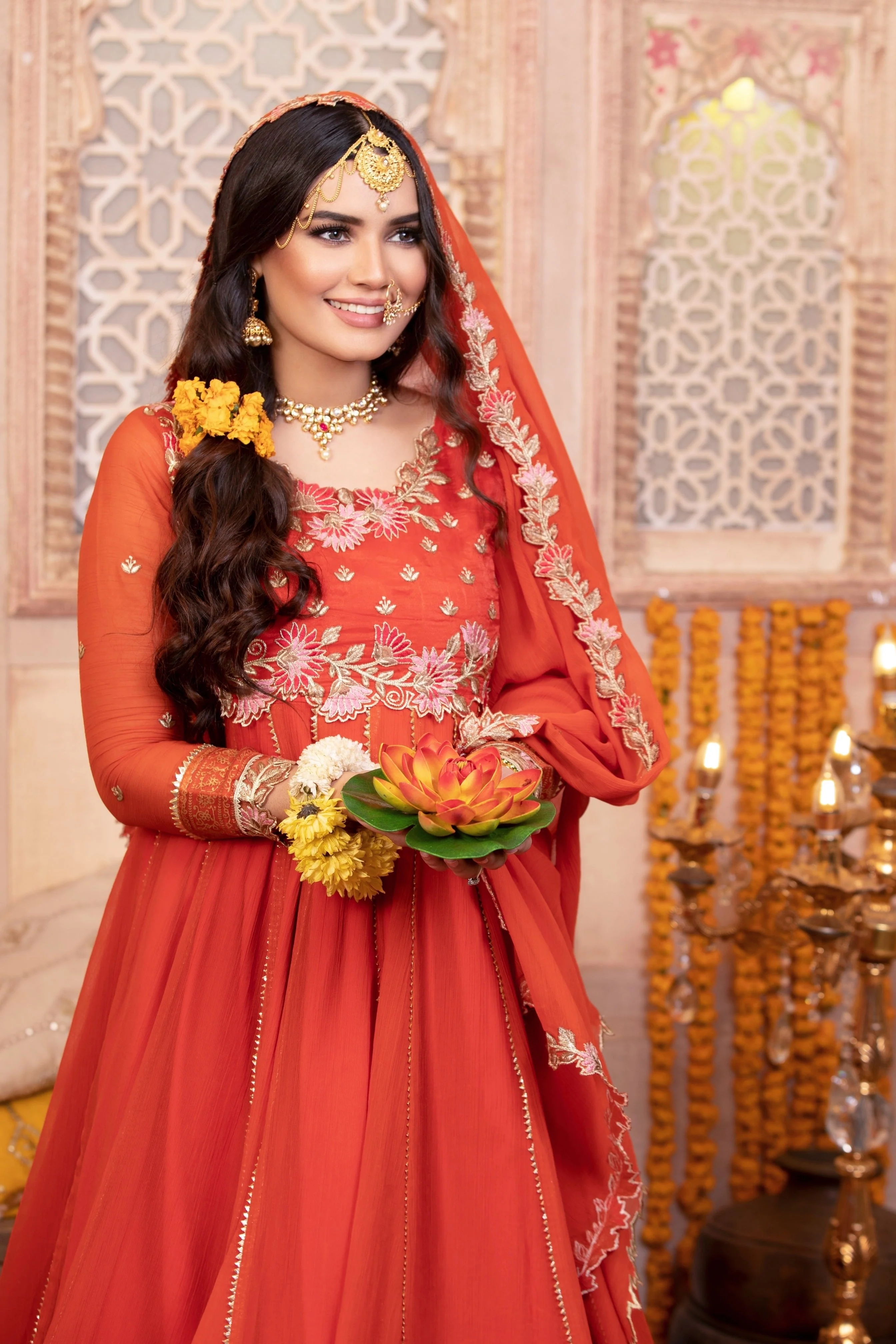Kalidaar Frocks By Asma & Sidra Stitched Formals Suit-RANG-E-HINA - Image 5
