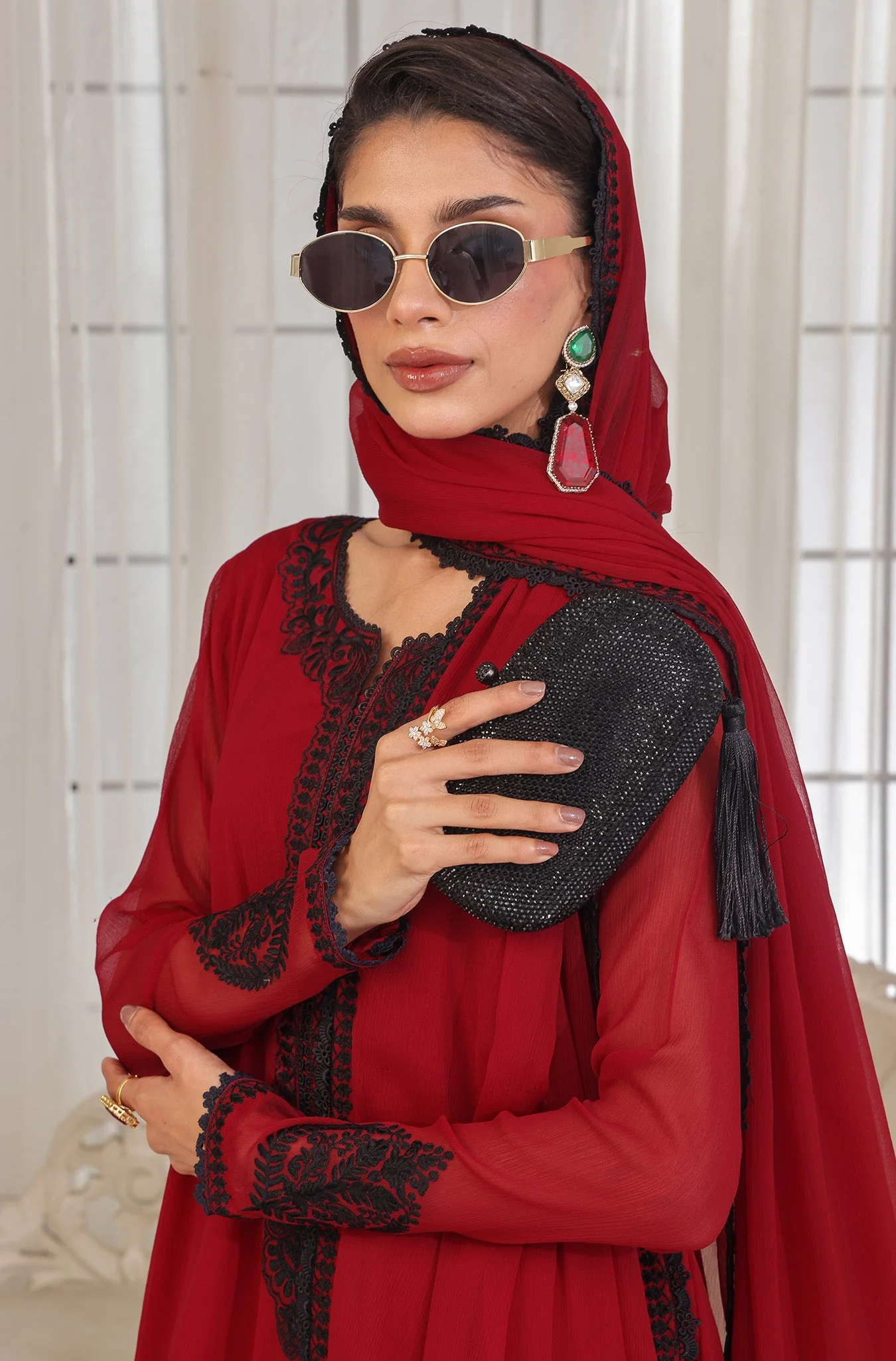 The Feminine Era By Asma & Sidra Stitched Formals Suit-Sharon