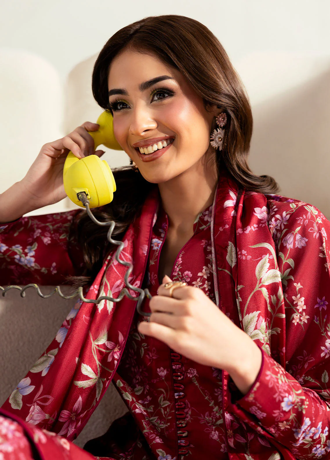 Gulaal Stitched 3 Piece Basic Lawn Suit-Aster - Image 10