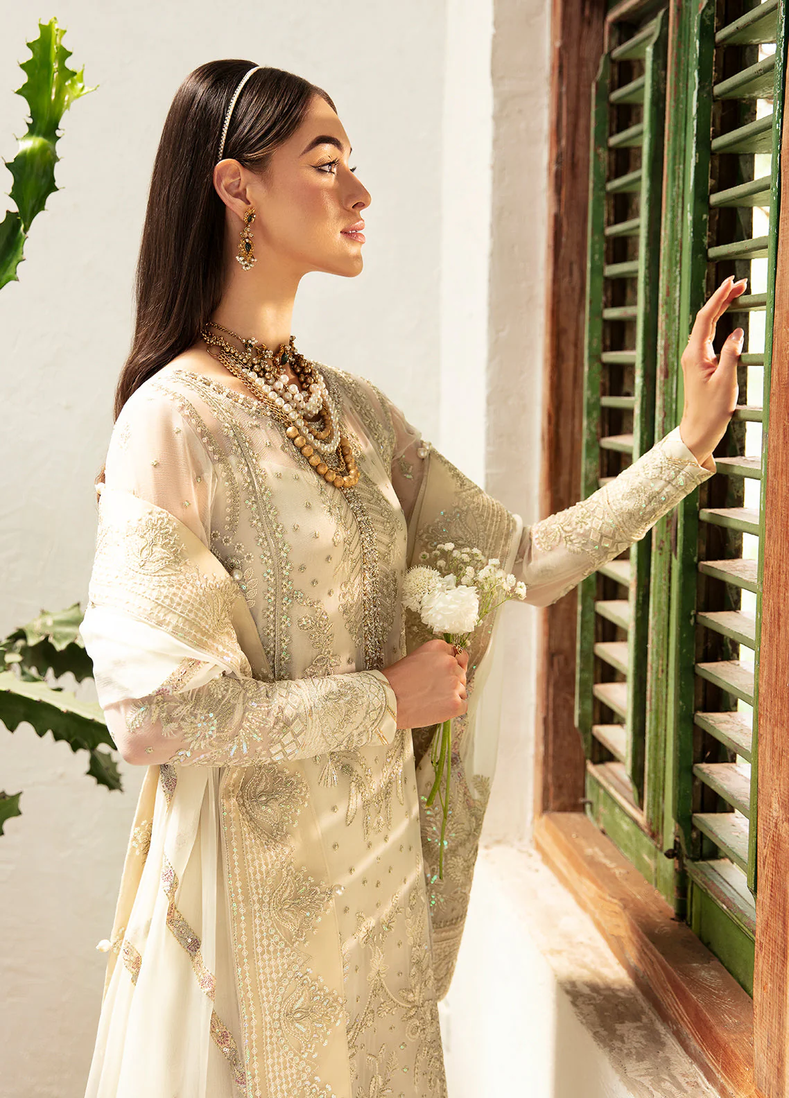 Chant de l'Amour' by Gulaal Unstitched 3 Piece Eid Formals Vol 1 Suit-ASTERIA (GL-EC-24V1-04) - Image 3