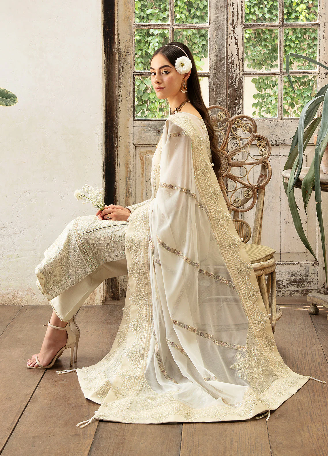 Chant de l'Amour' by Gulaal Unstitched 3 Piece Eid Formals Vol 1 Suit-ASTERIA (GL-EC-24V1-04) - Image 4