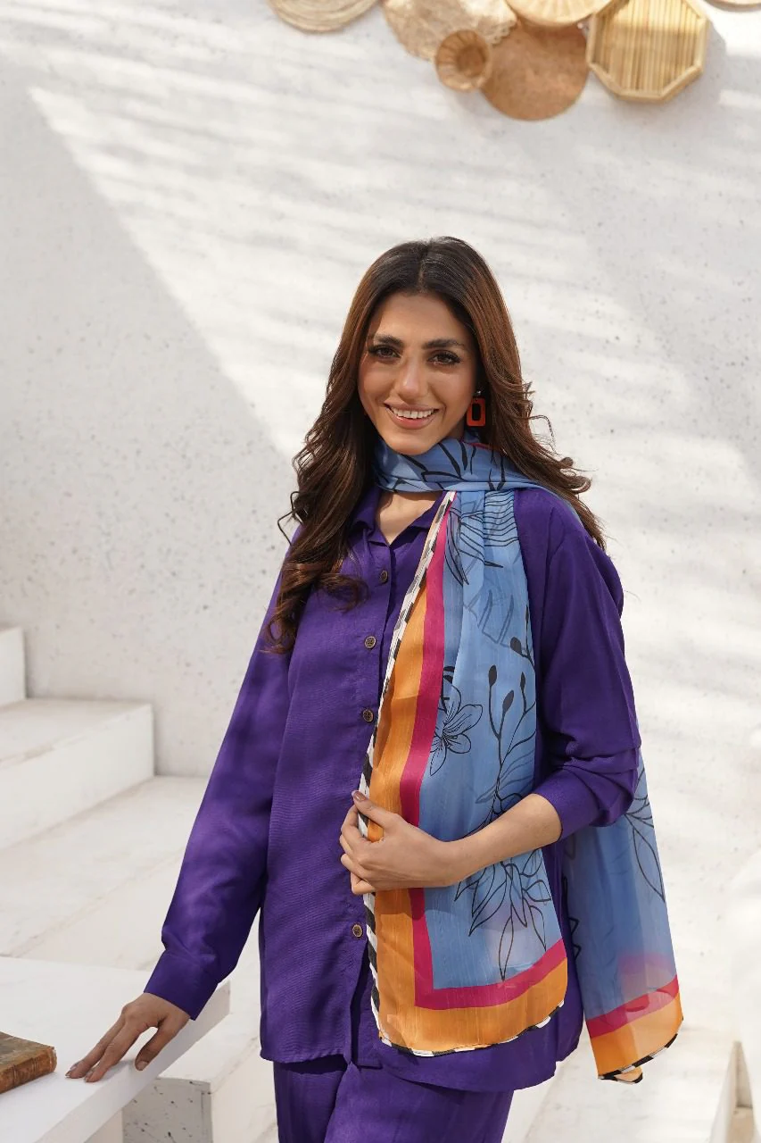 Dhaga Dupatta-Autumn Elegance