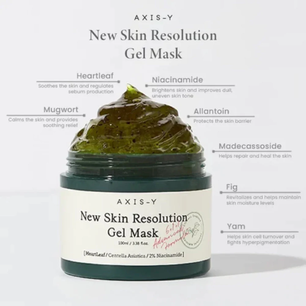 Axis Y New Skin Resolution Gel Mask - Image 6