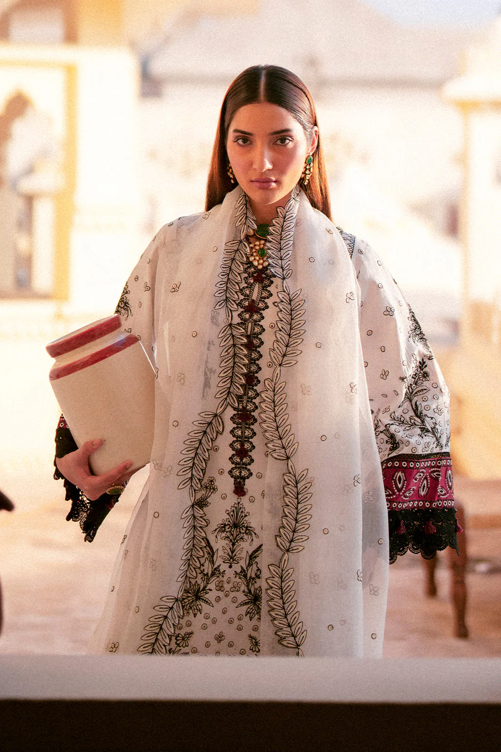 Zarposh Unstitched 3 Piece Summer Lawn Collection-Ayden - Image 6