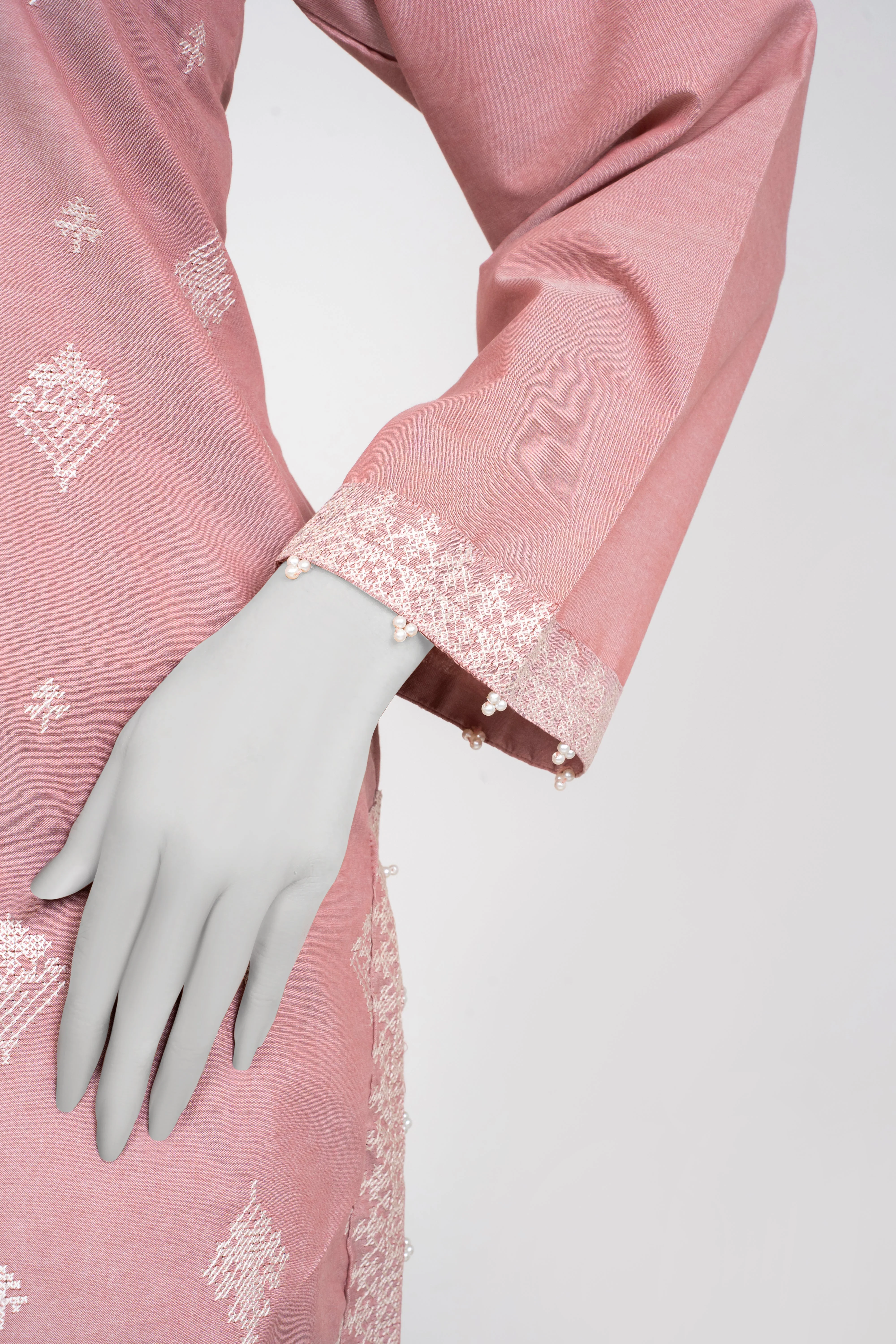 Chambray By Ayla Studio Solid Co Ords Winter Suit-EAE210105A - Image 4
