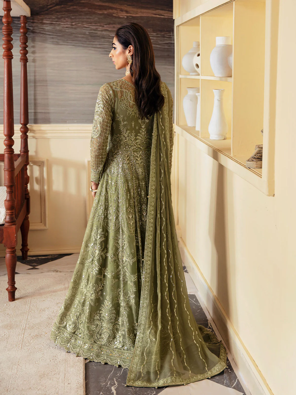 Gulaal Unstitched 3 Piece Emb Chiffon Vol-01 Suit-Aysa GL-EC-23V1-07 - Image 2