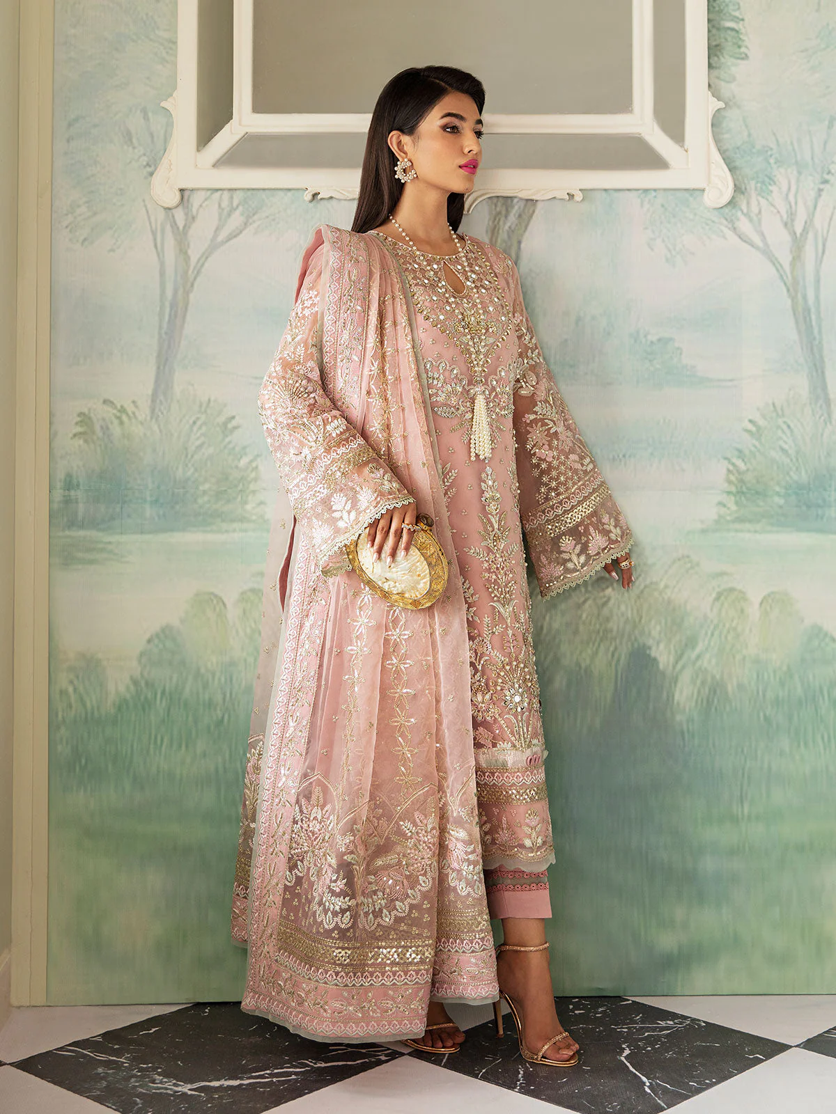 Gulaal Unstitched 3 Piece Luxury Pret Vol-02 Suit-Aysel GL-LP-V2-11