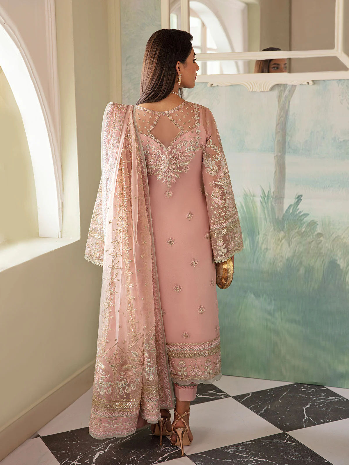 Gulaal Unstitched 3 Piece Luxury Pret Vol-02 Suit-Aysel GL-LP-V2-11 - Image 2