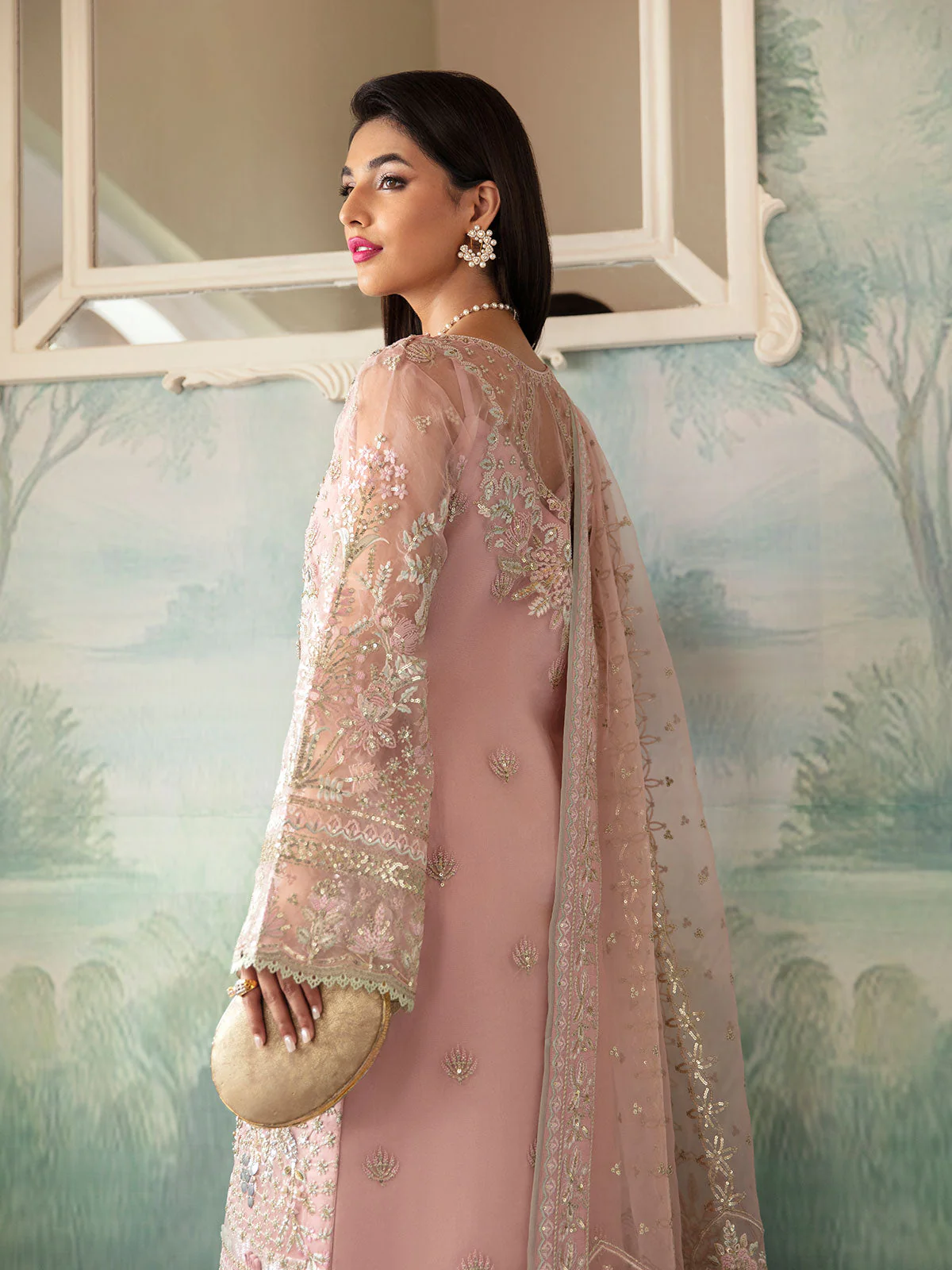 Gulaal Unstitched 3 Piece Luxury Pret Vol-02 Suit-Aysel GL-LP-V2-11 - Image 4