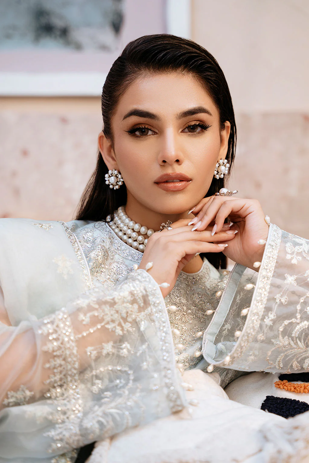 Zarposh Unstitched 3 Piece Formals Collection-Aysel - Image 3
