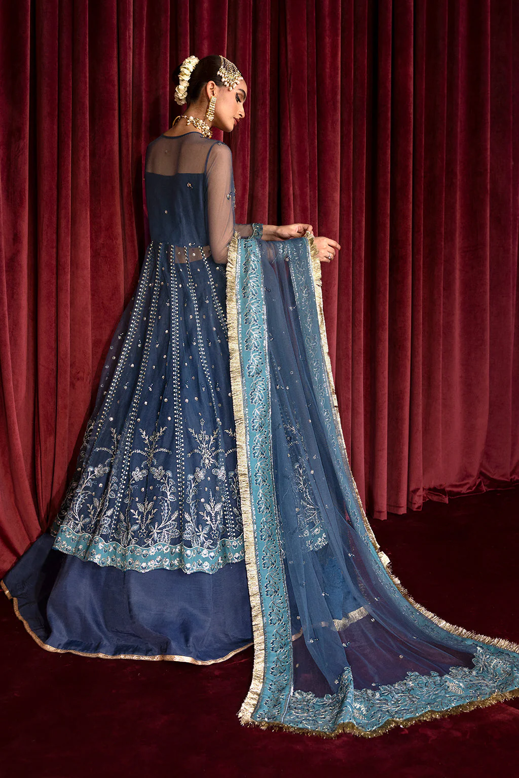 Zarposh Unstitched 3 Piece Formals Collection-Azria - Image 6