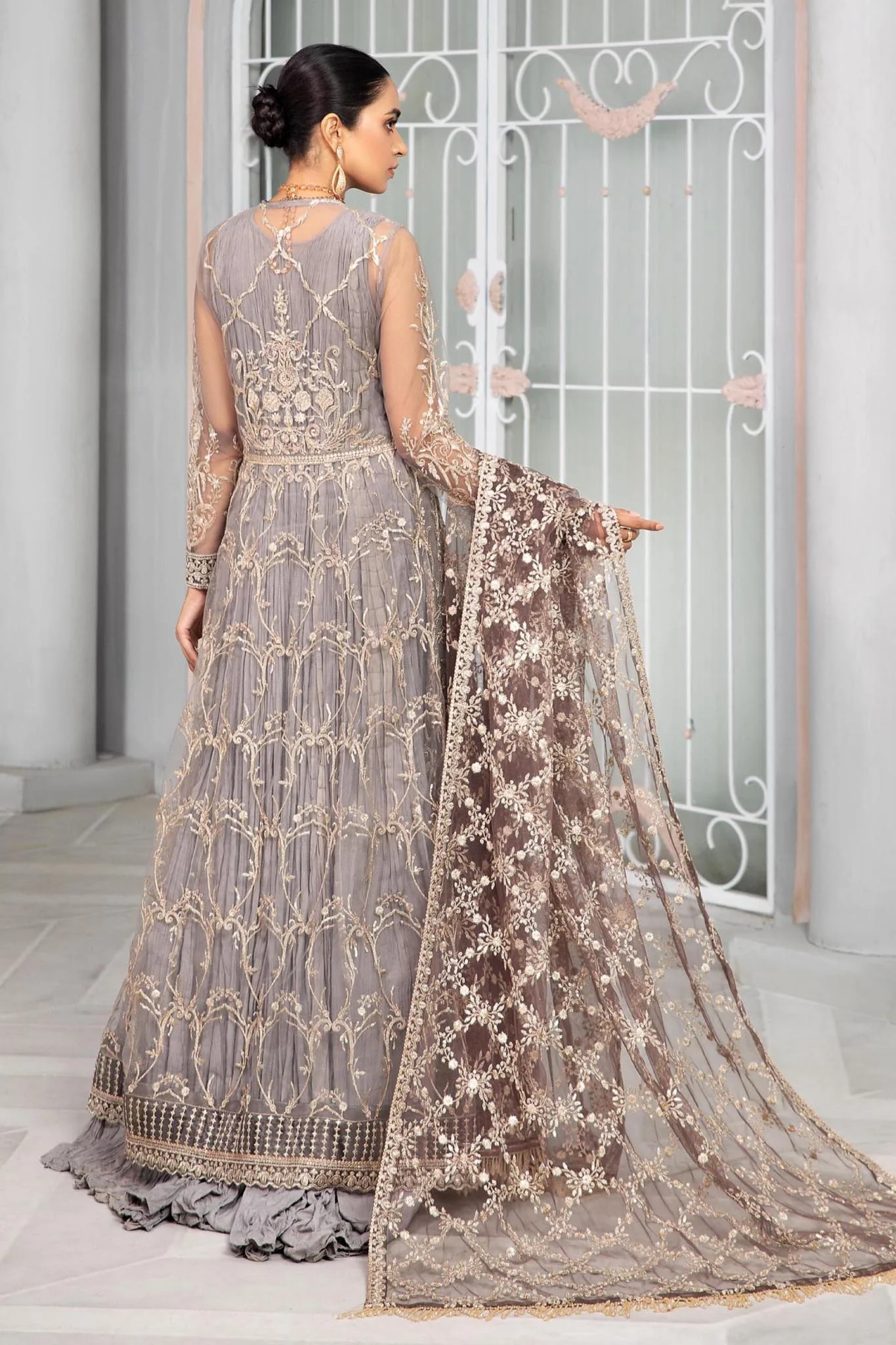 Bahaar by Zarif Unstitched 3 Piece Formal Suit-ZB-04-Meriah - Image 3