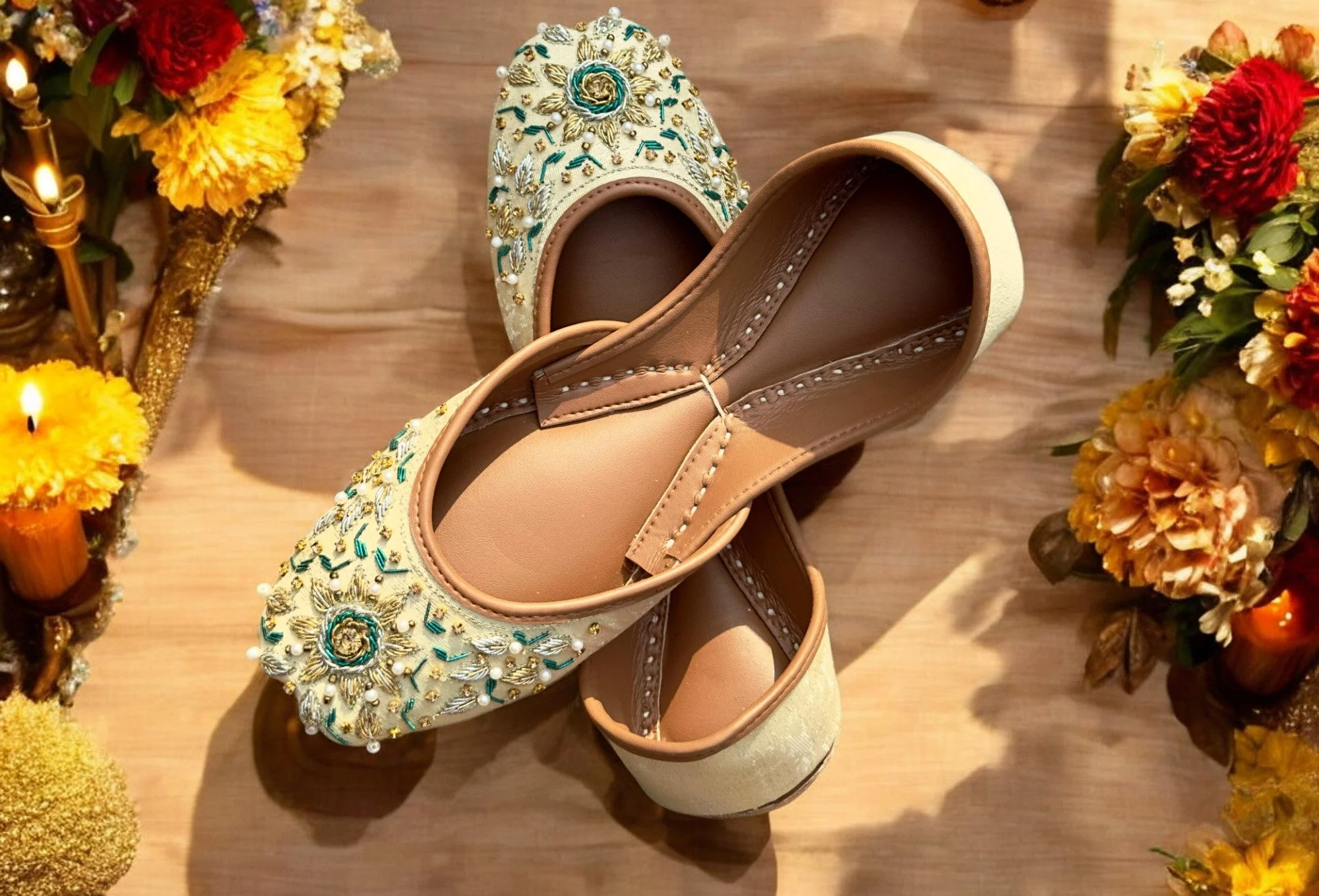Ujaala Qila - Beige Jutti - Image 8