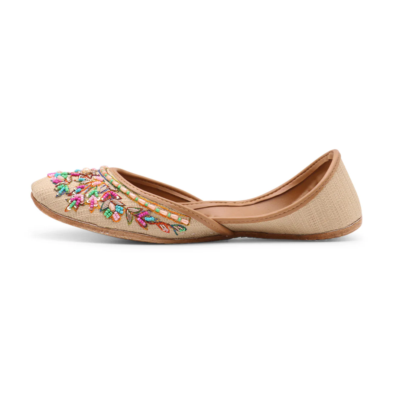 Ujaala Sartaj - Beige Jutti - Image 2