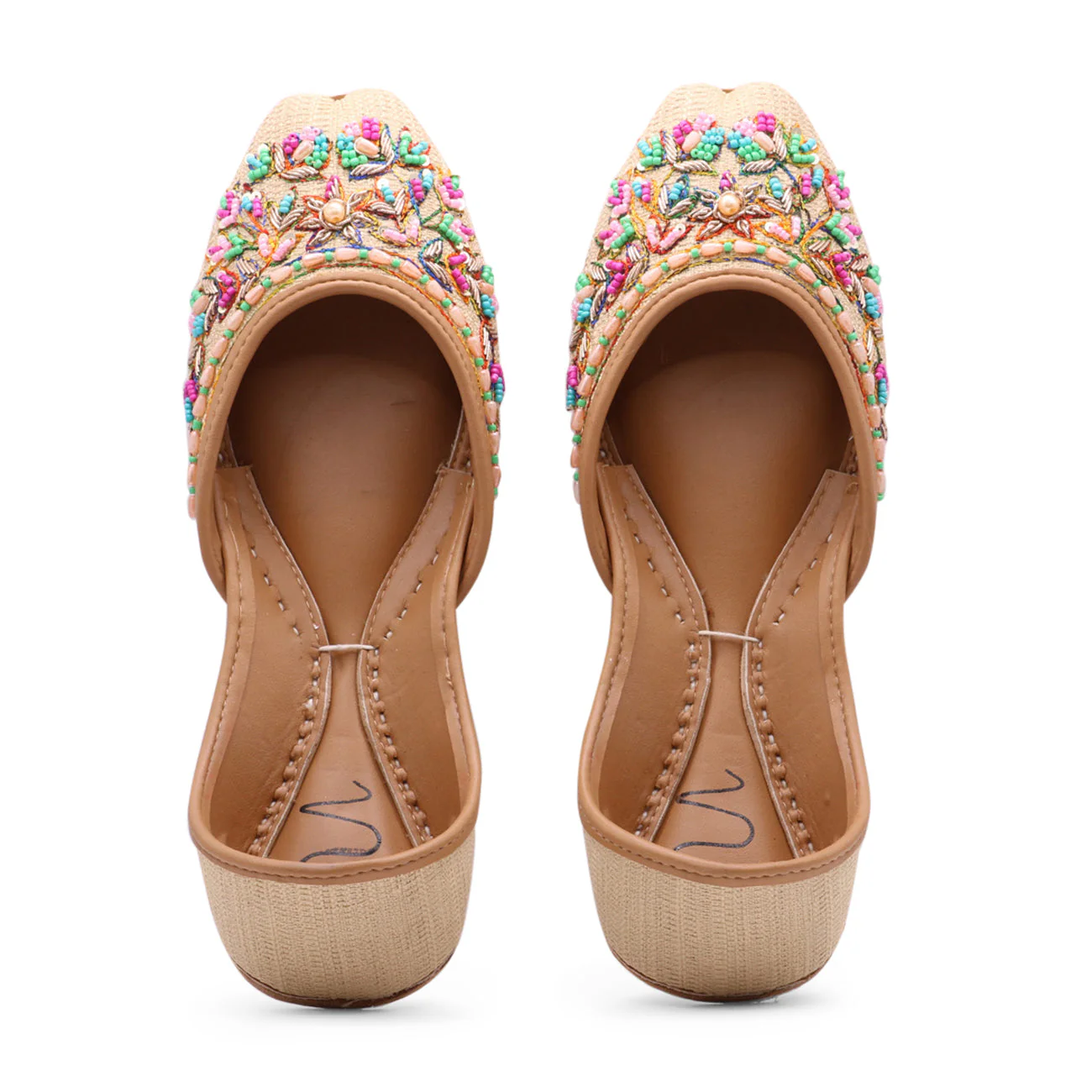 Ujaala Sartaj - Beige Jutti - Image 8