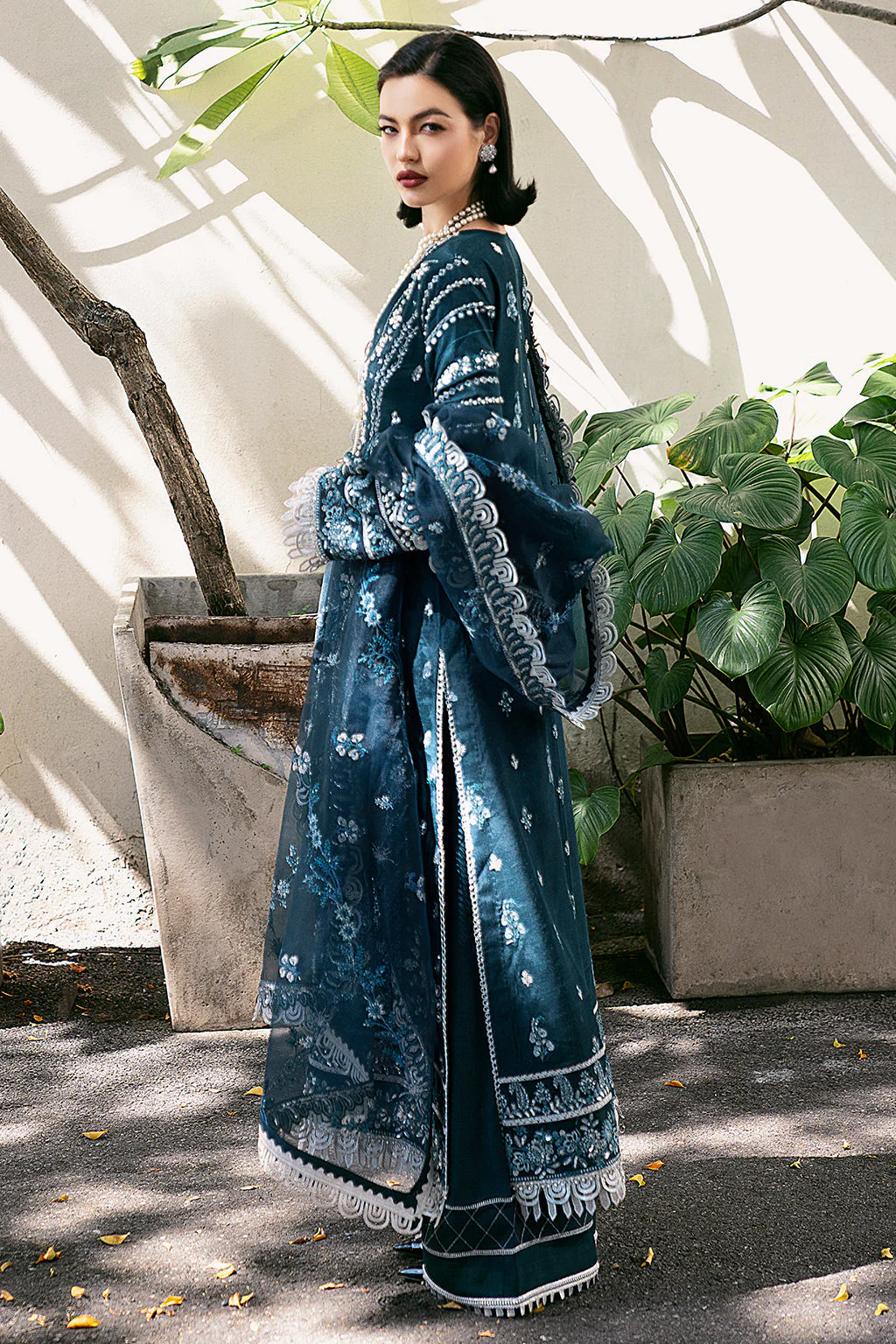 Fleurie By Meeral Unstitched 3 Piece Formals Suit-Belle - Image 17