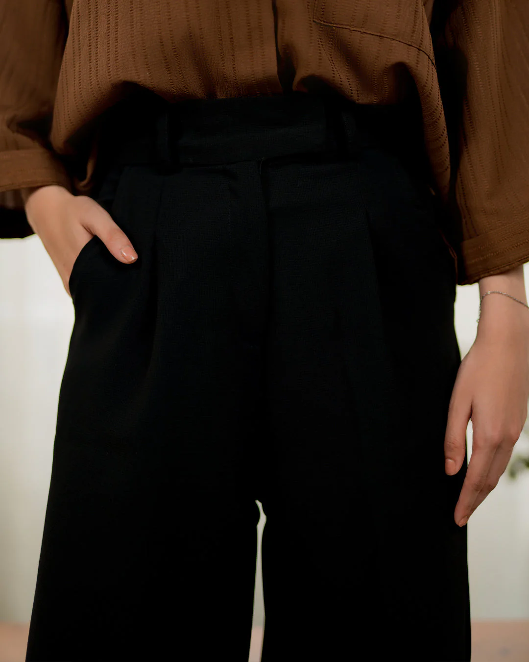 Era By Qariney Western Drop-1 2025-Black Pants - Image 4