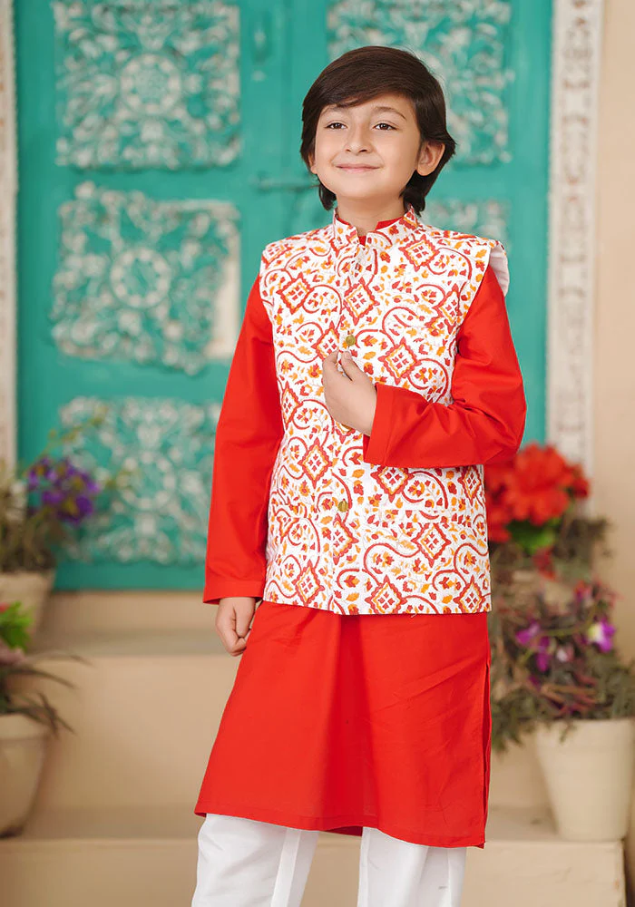 Ochre Clothing Boys 3 Pc Suit - Image 2