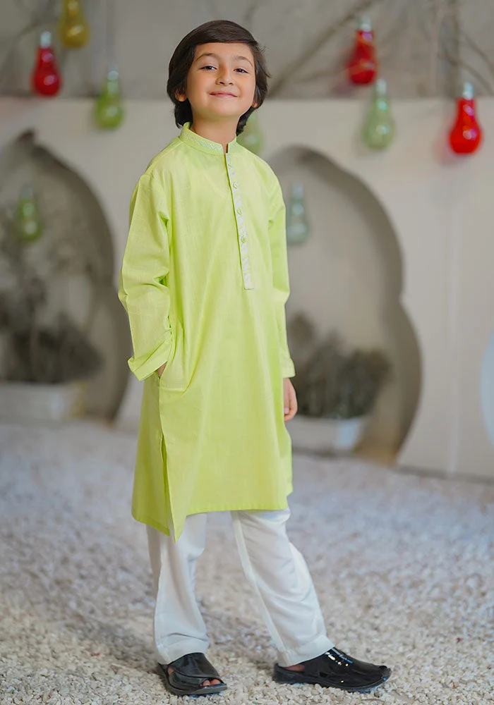 Ochre Clothing Boys Kurta  Pants - Image 2