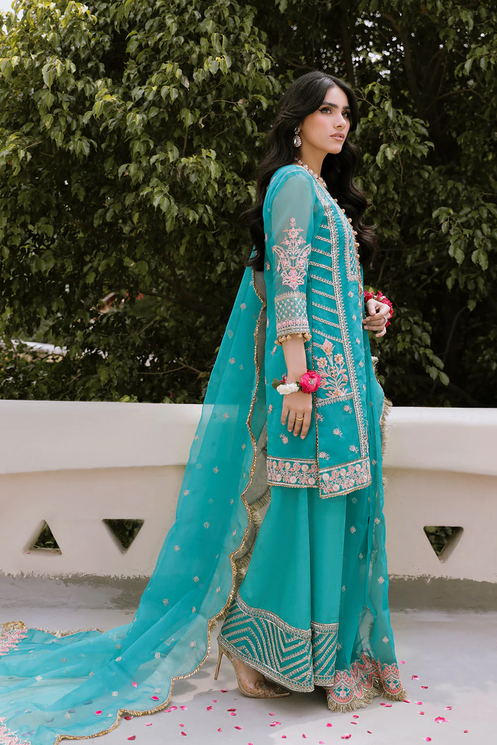 Zarposh Unstitched 3 Piece Formals Collection-BRUNNERA - Image 5