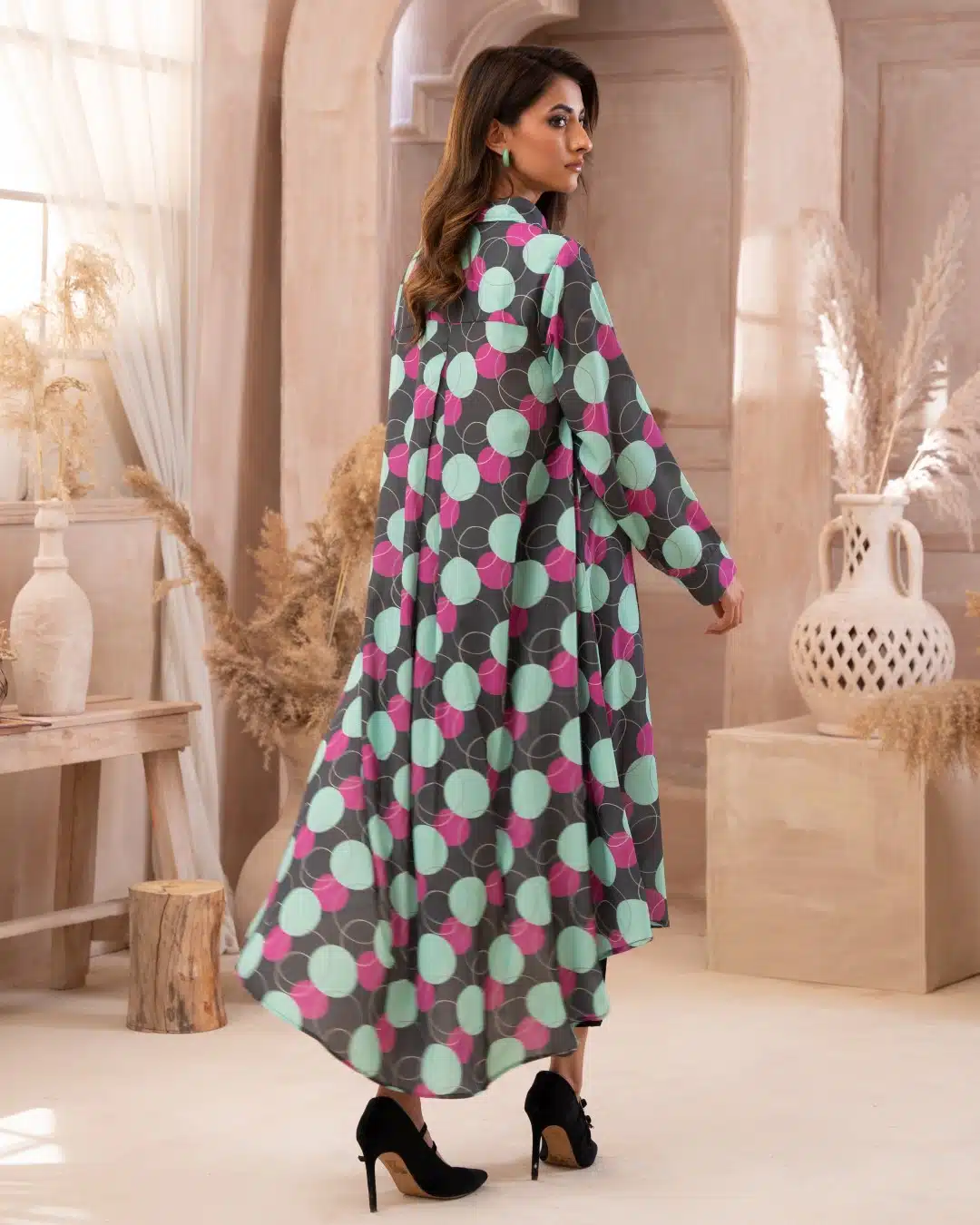 Ayla Studio Stitched PRINTED ESSENTIAL 1PC - Bubbles - Image 3